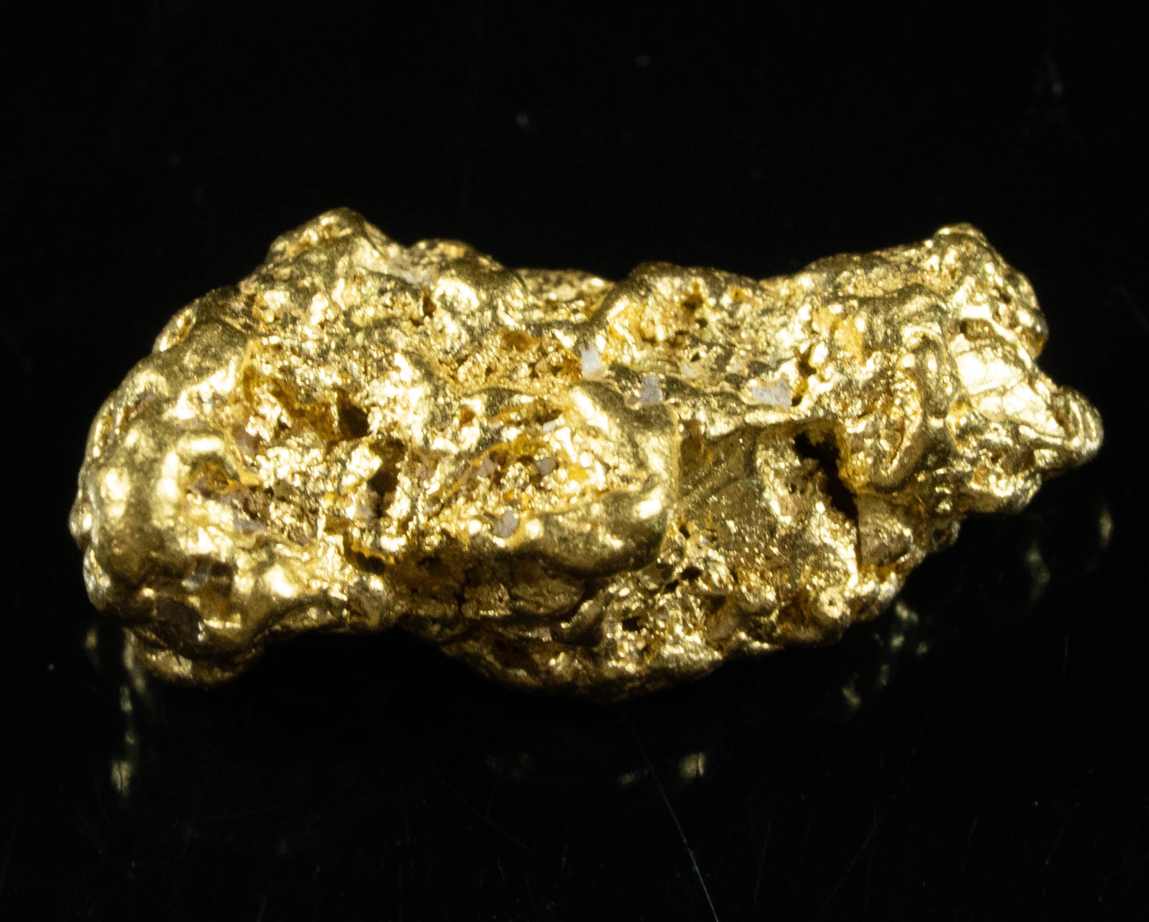 #744 Natural Gold Nugget Australian 1.56 Grams Genuine
