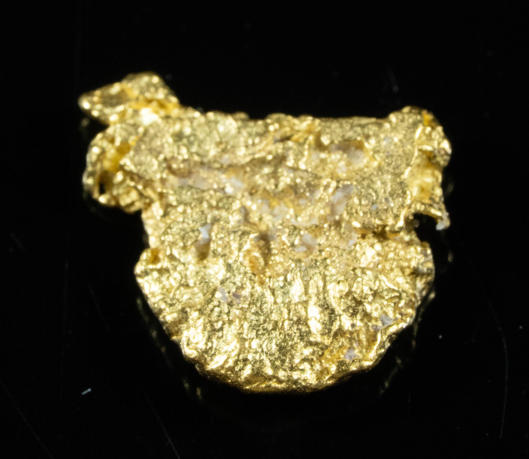 #755 Natural Gold Nugget Australian .61 Grams Genuine