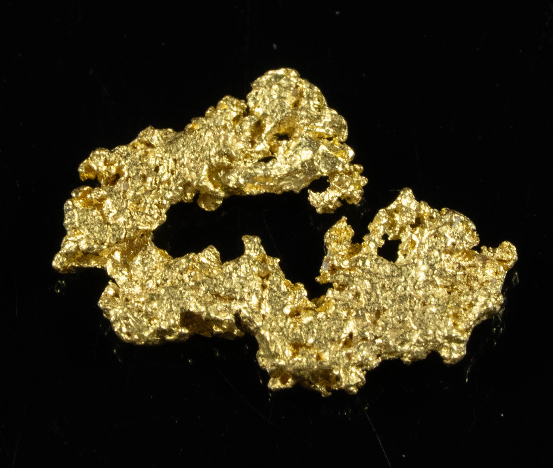 #761 Natural Gold Nugget Australian .41 Grams Genuine