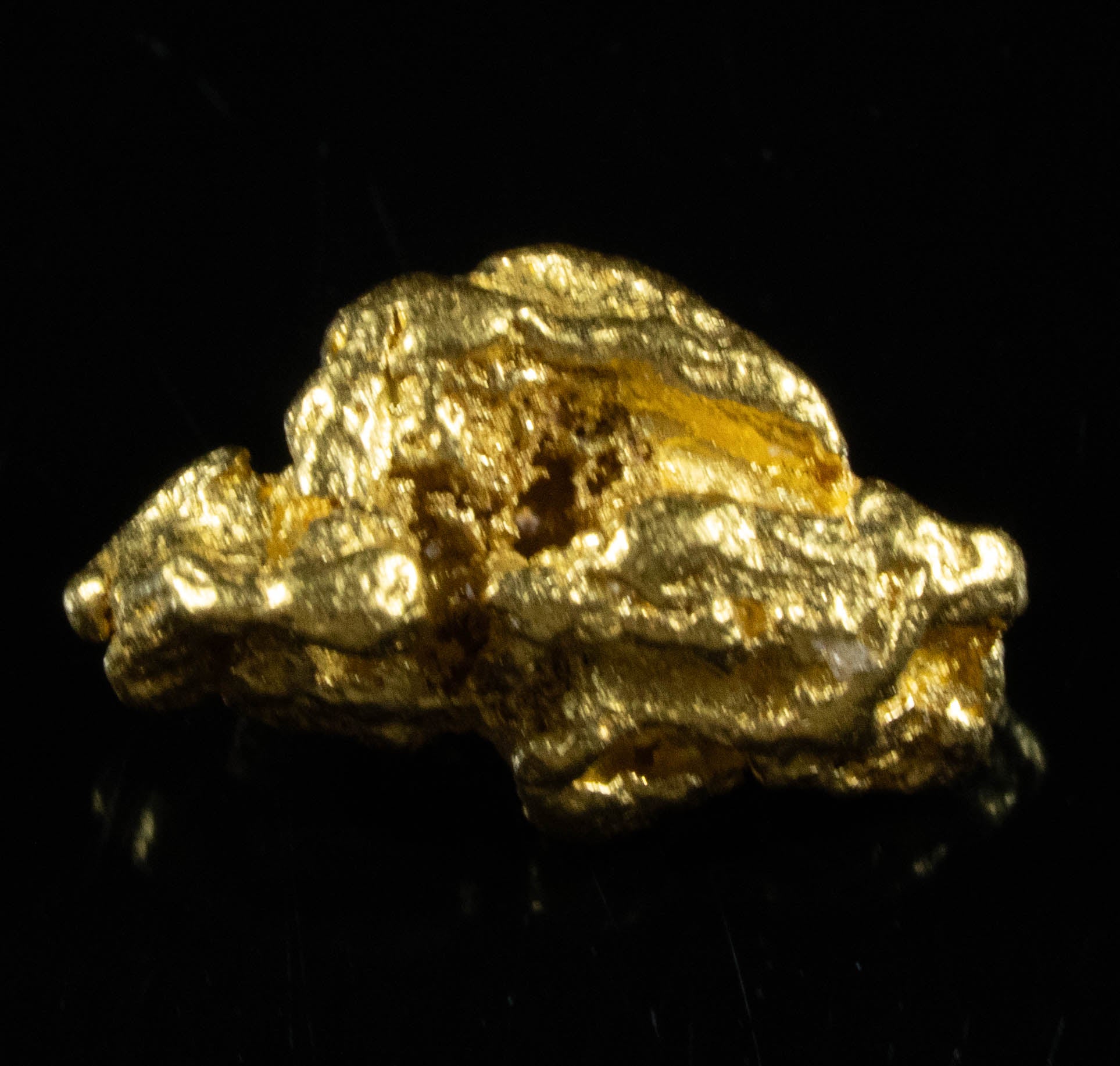 #767 Natural Gold Nugget Australian 1.24 Grams Genuine