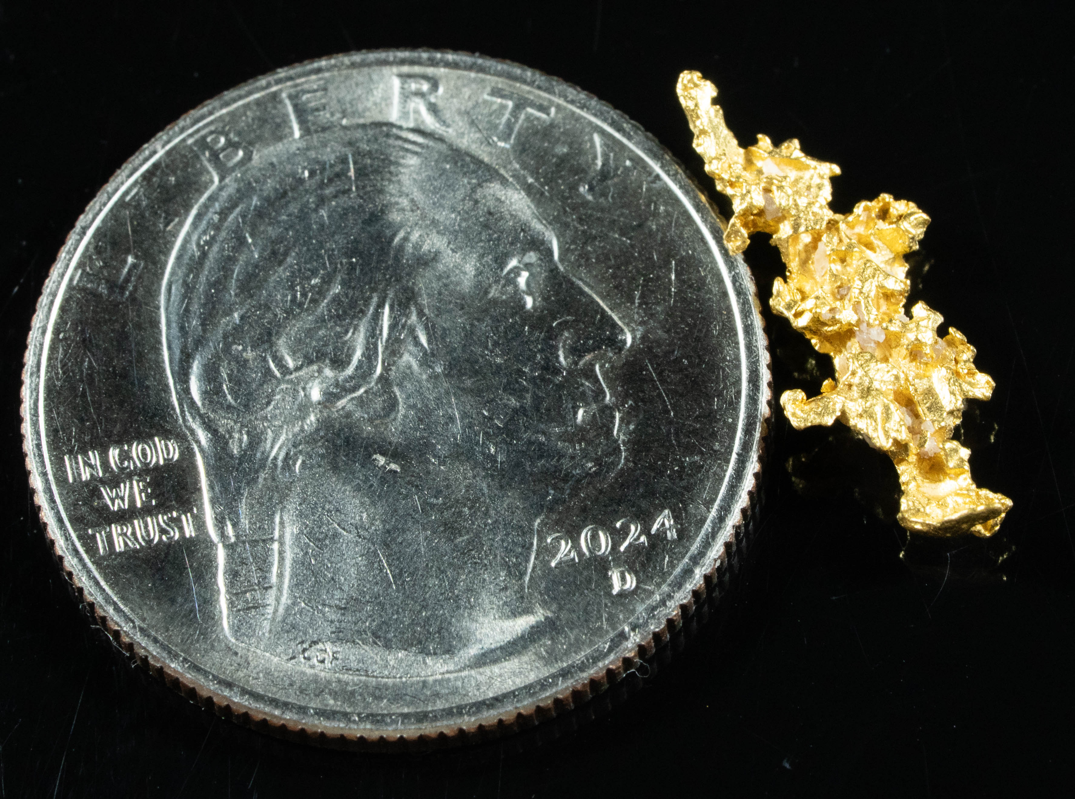 #776 Natural Gold Nugget Australian 1.01 Grams Genuine