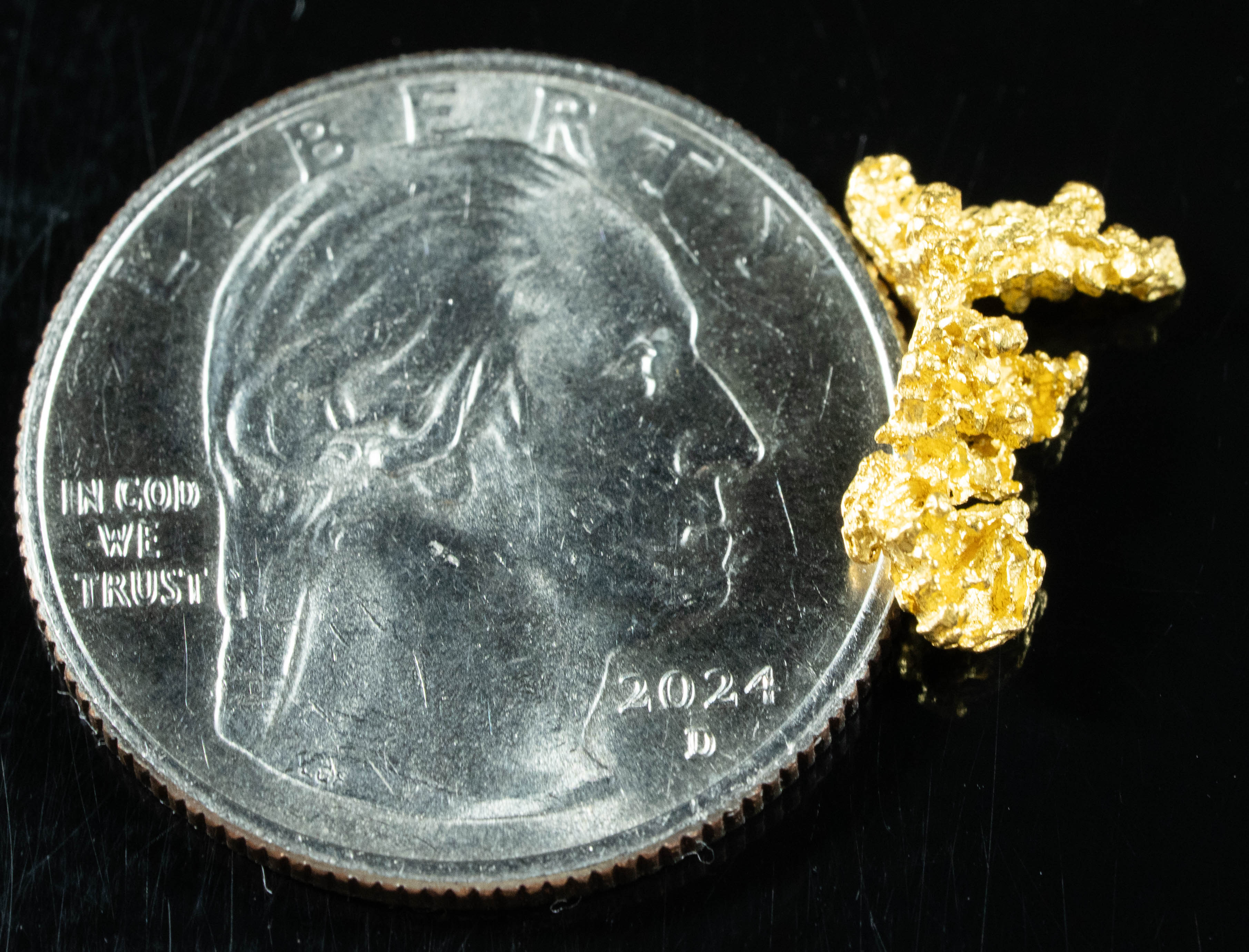 #786 Natural Gold Nugget Australian 1.07 Grams Genuine