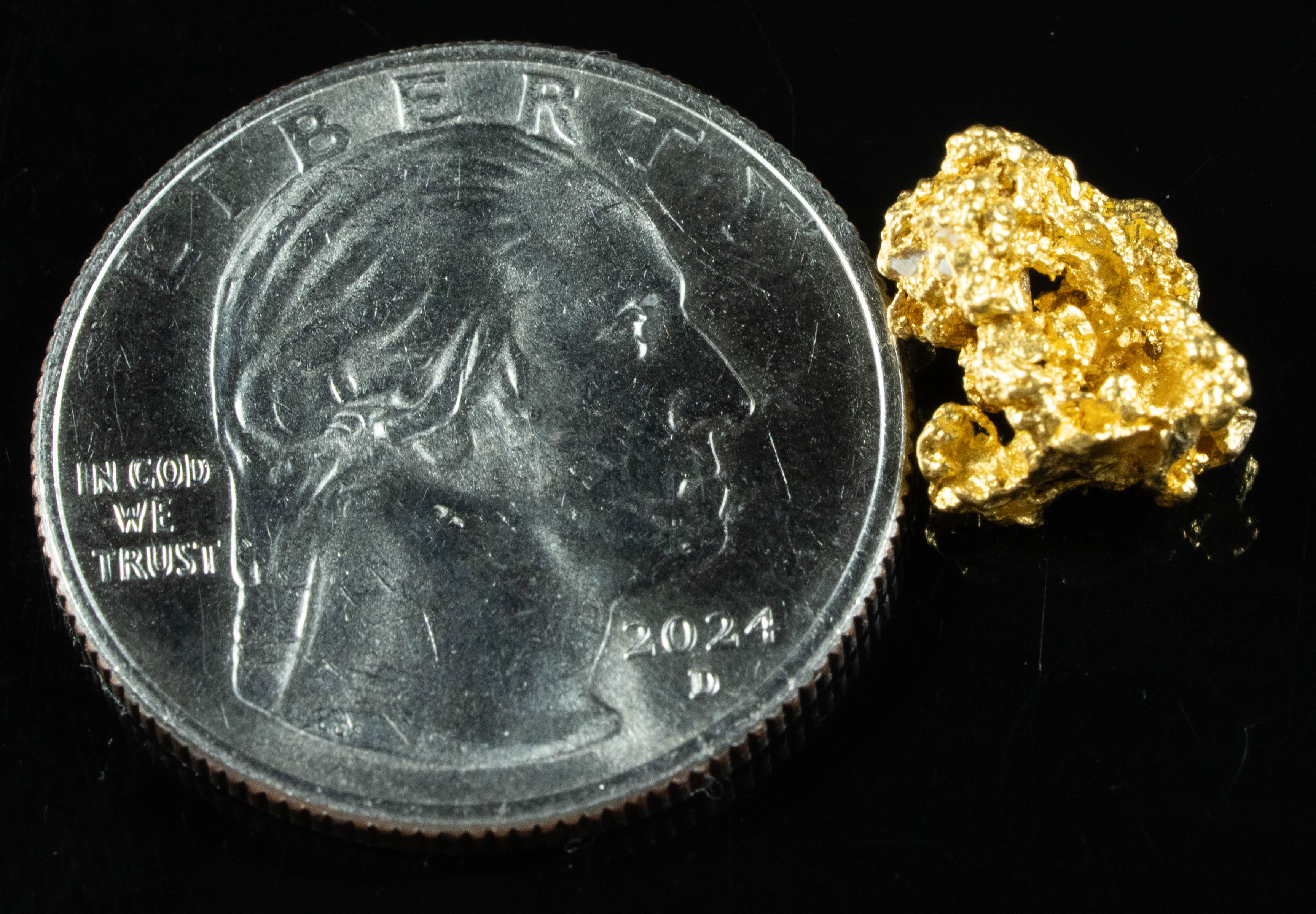 #792 Natural Gold Nugget Australian 1.94 Grams Genuine