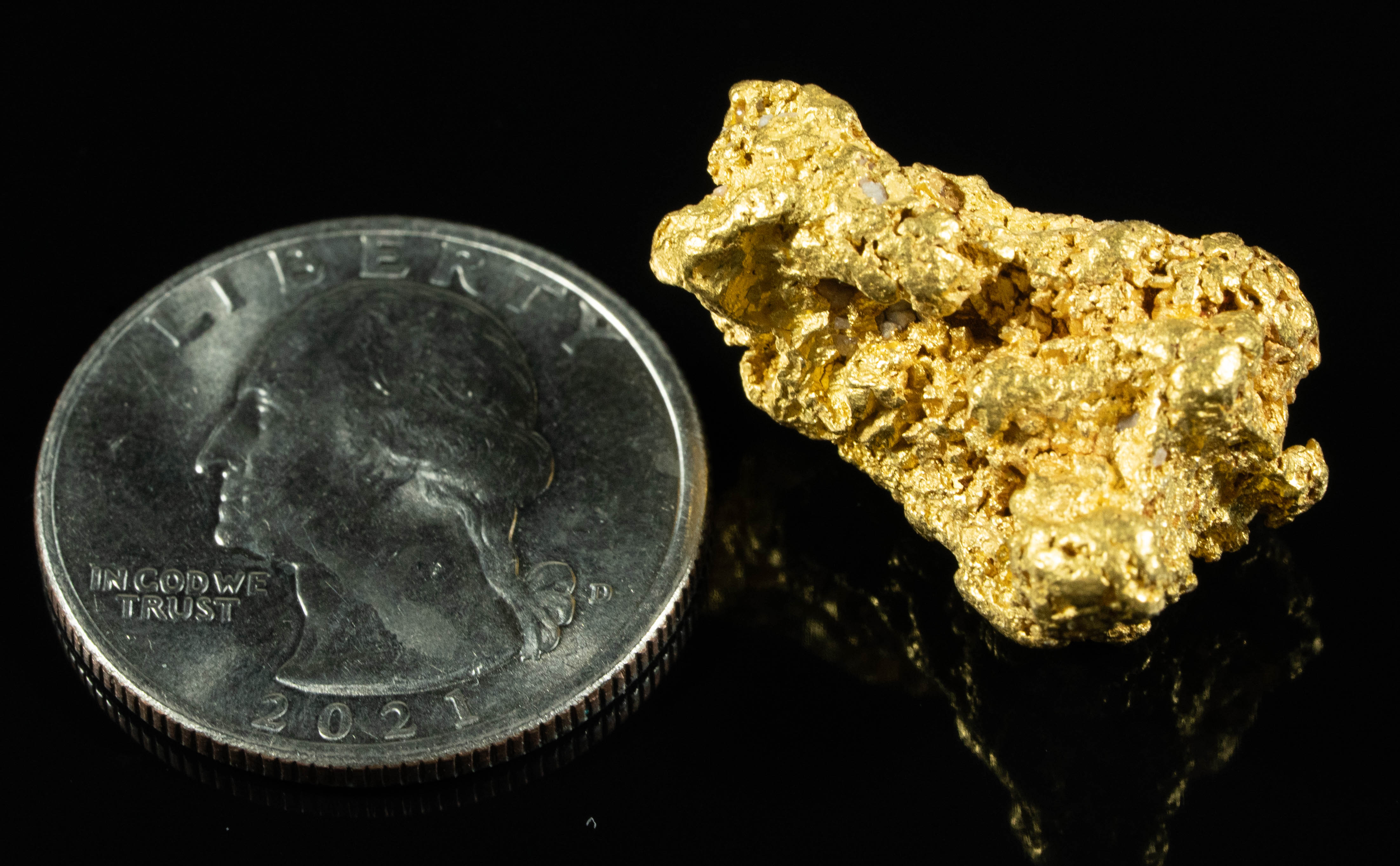#1206 Natural Gold Nugget Australian 20.45 Grams Genuine