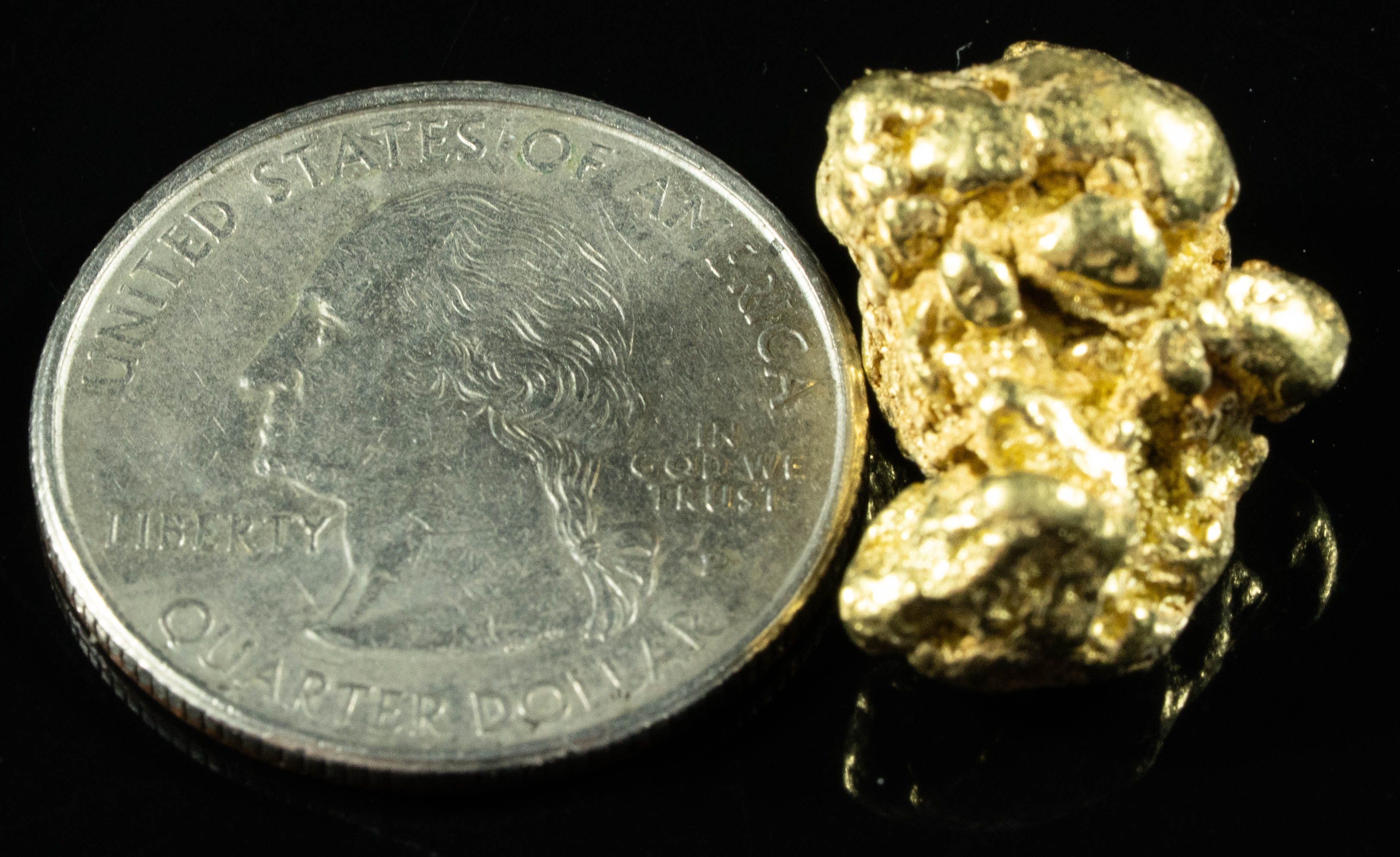 #372 Alaskan BC Natural Gold Nugget 11.99 Grams Genuine