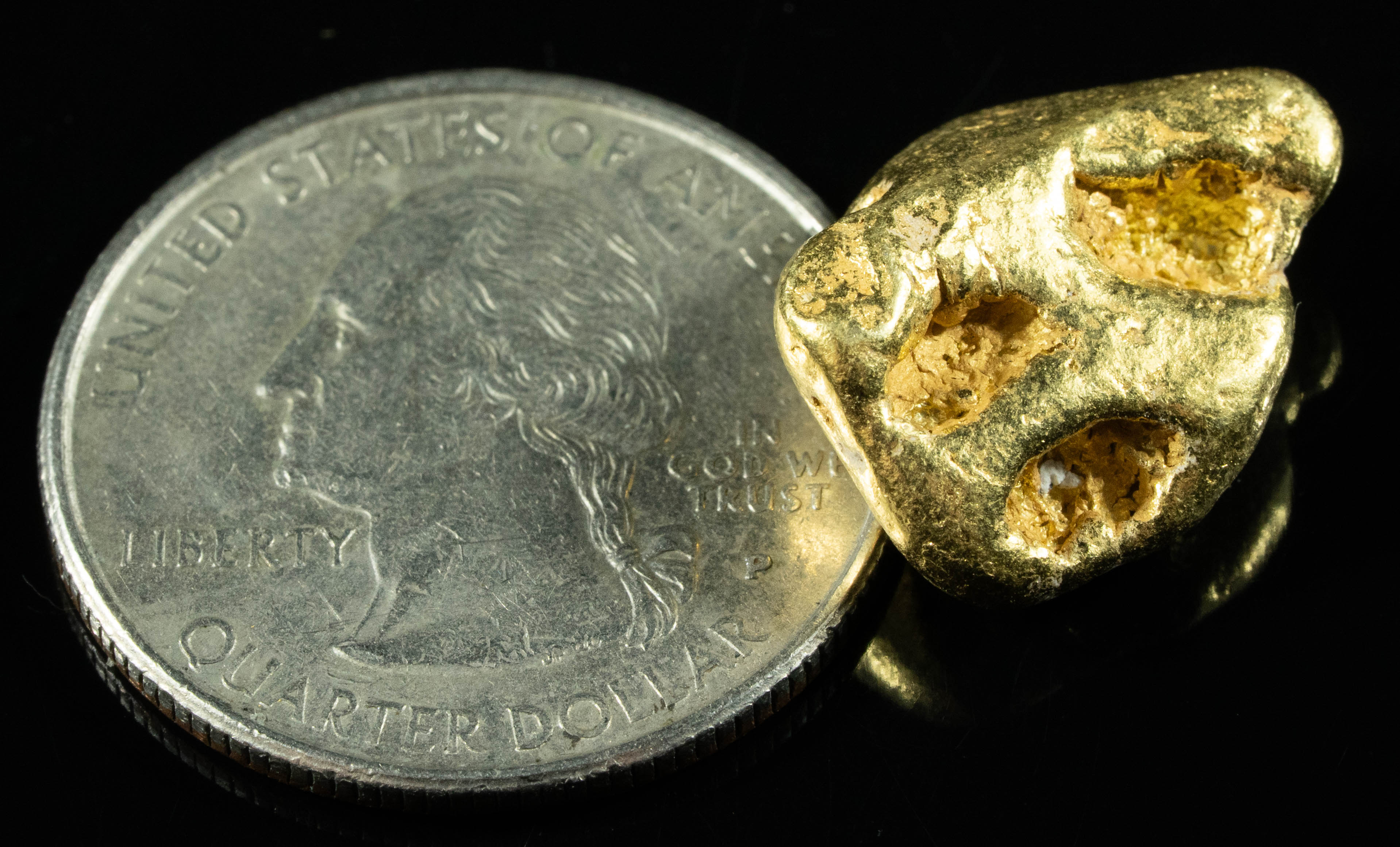 #375 Alaskan BC Natural Gold Nugget 11.33 Grams Genuine