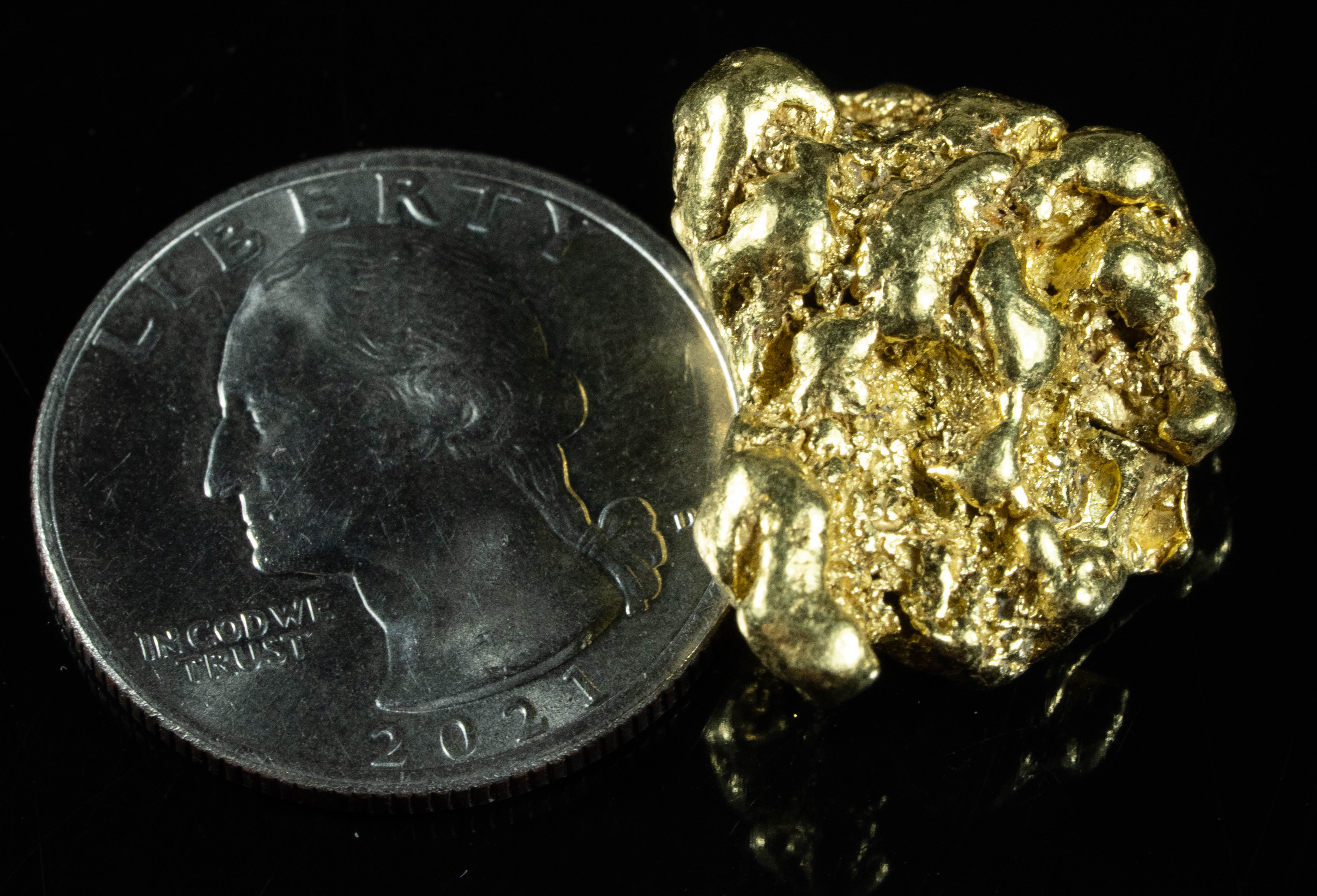 #388 Alaskan BC Natural Gold Nugget 18.20 Grams Genuine