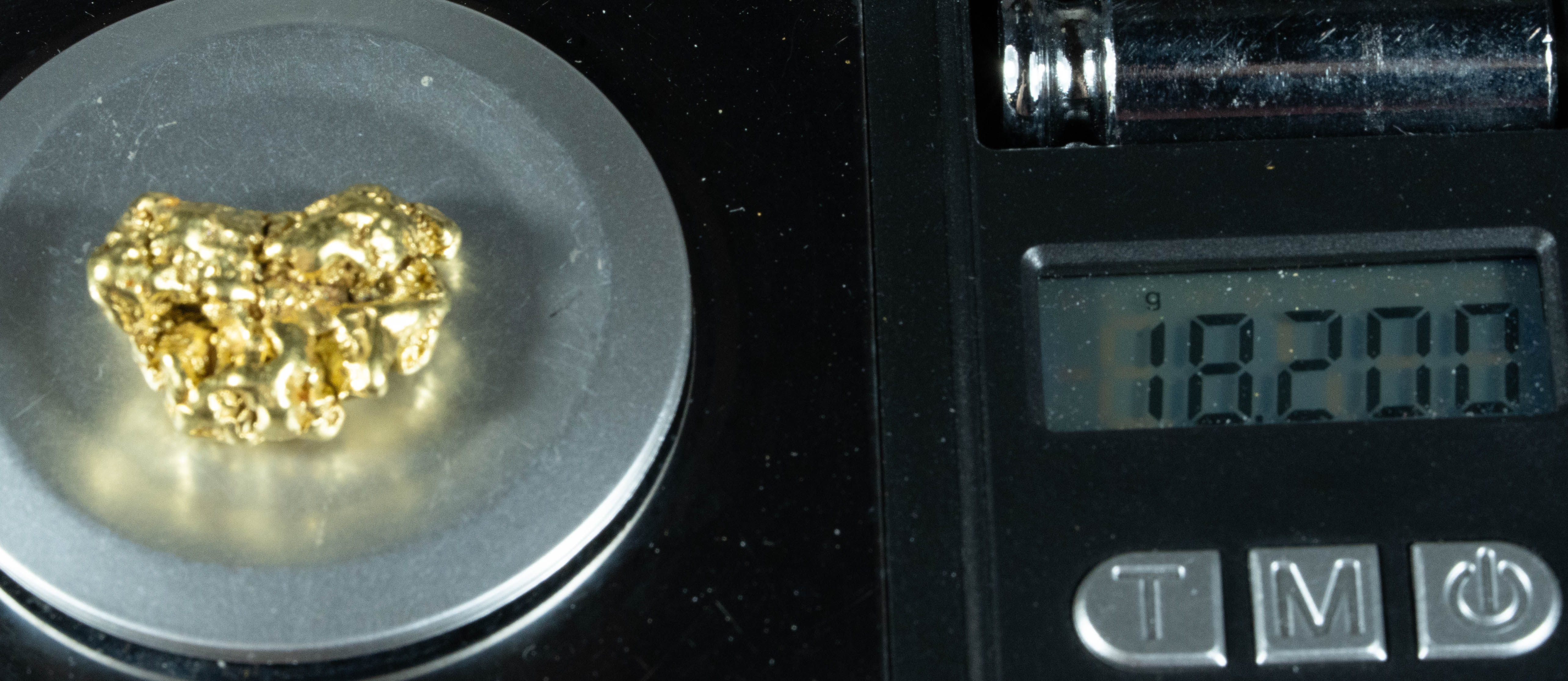 #388 Alaskan BC Natural Gold Nugget 18.20 Grams Genuine