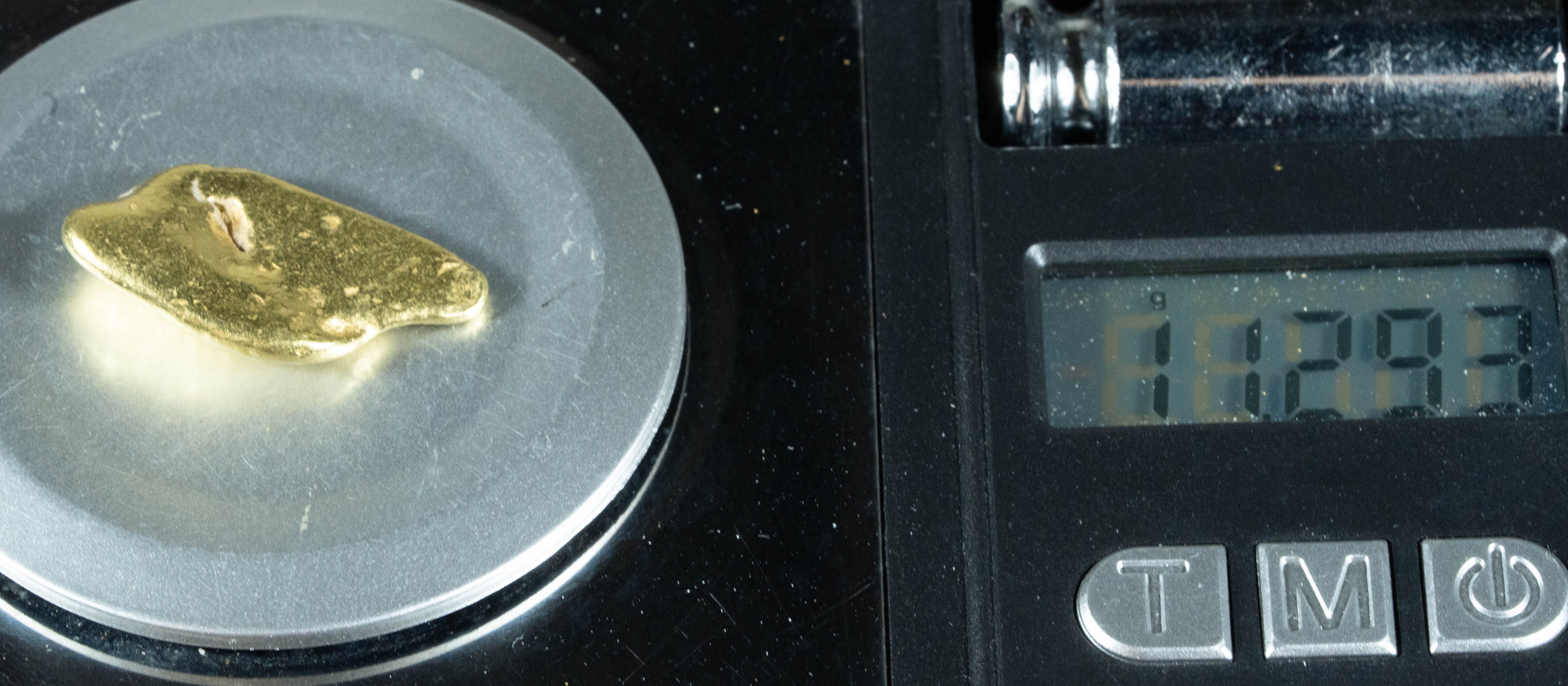 #410 Alaskan BC Natural Gold Nugget 11.29 Grams Genuine