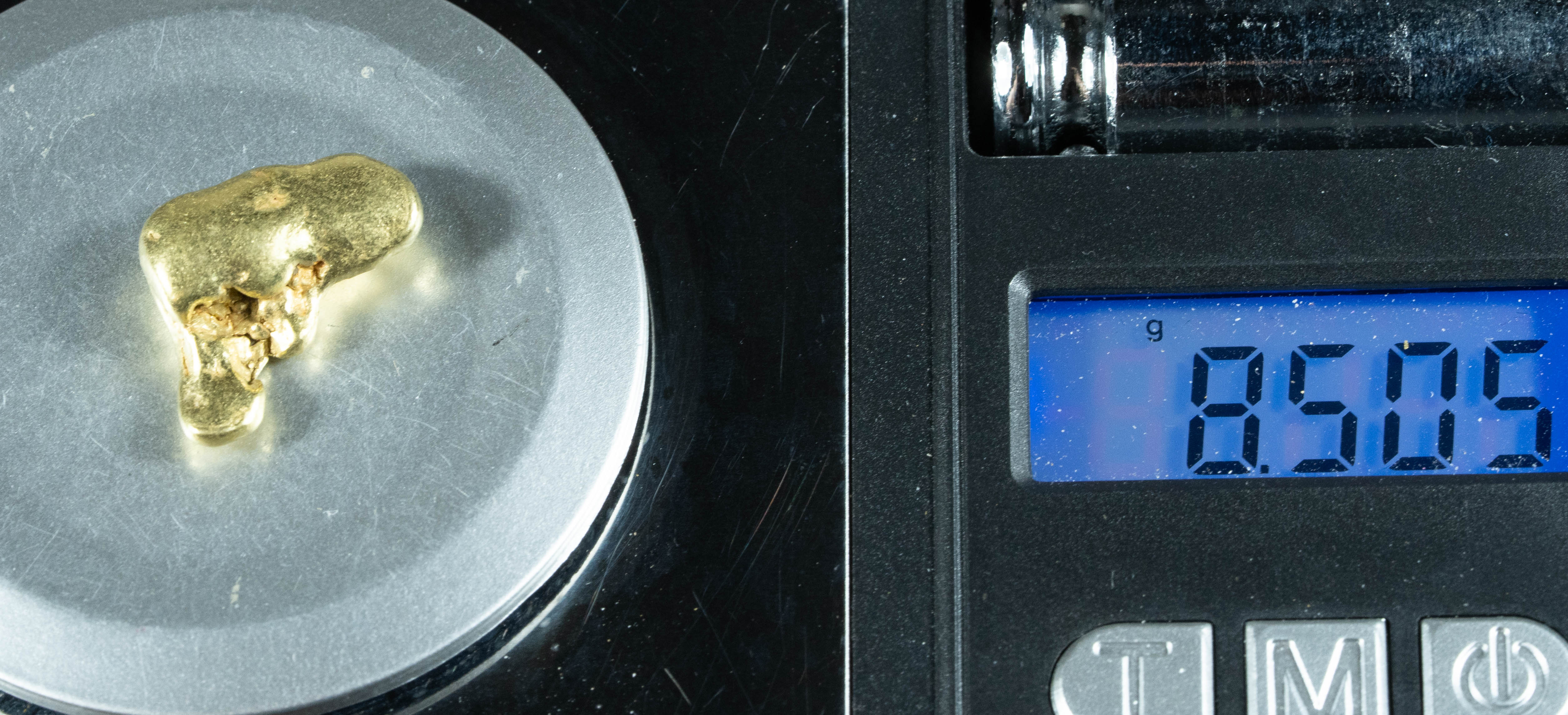 #439 Alaskan BC Natural Gold Nugget 8.50 Grams Genuine