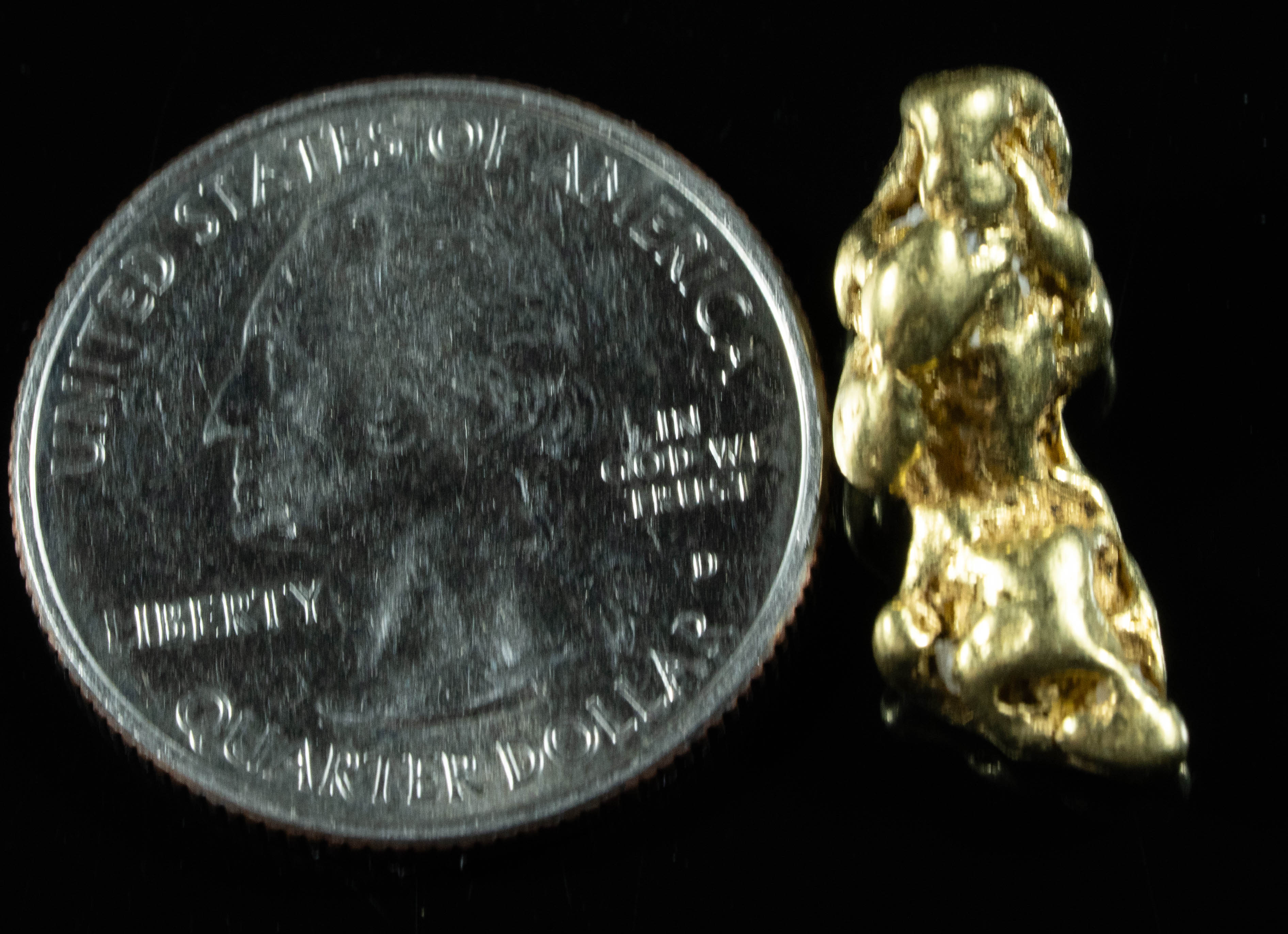 #442 Alaskan BC Natural Gold Nugget 6.03 Grams Genuine