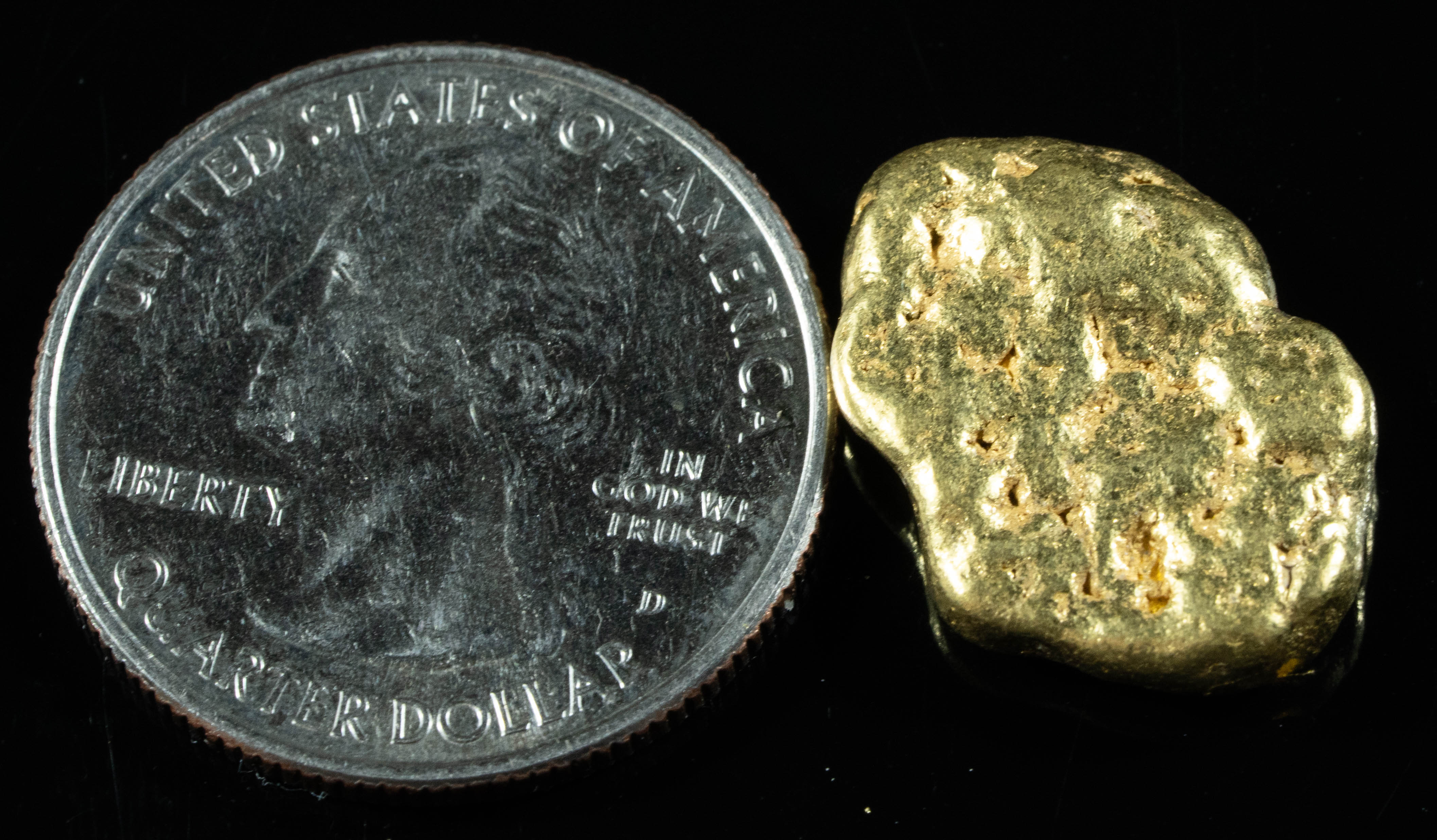 #444 Alaskan BC Natural Gold Nugget 8.08 Grams Genuine