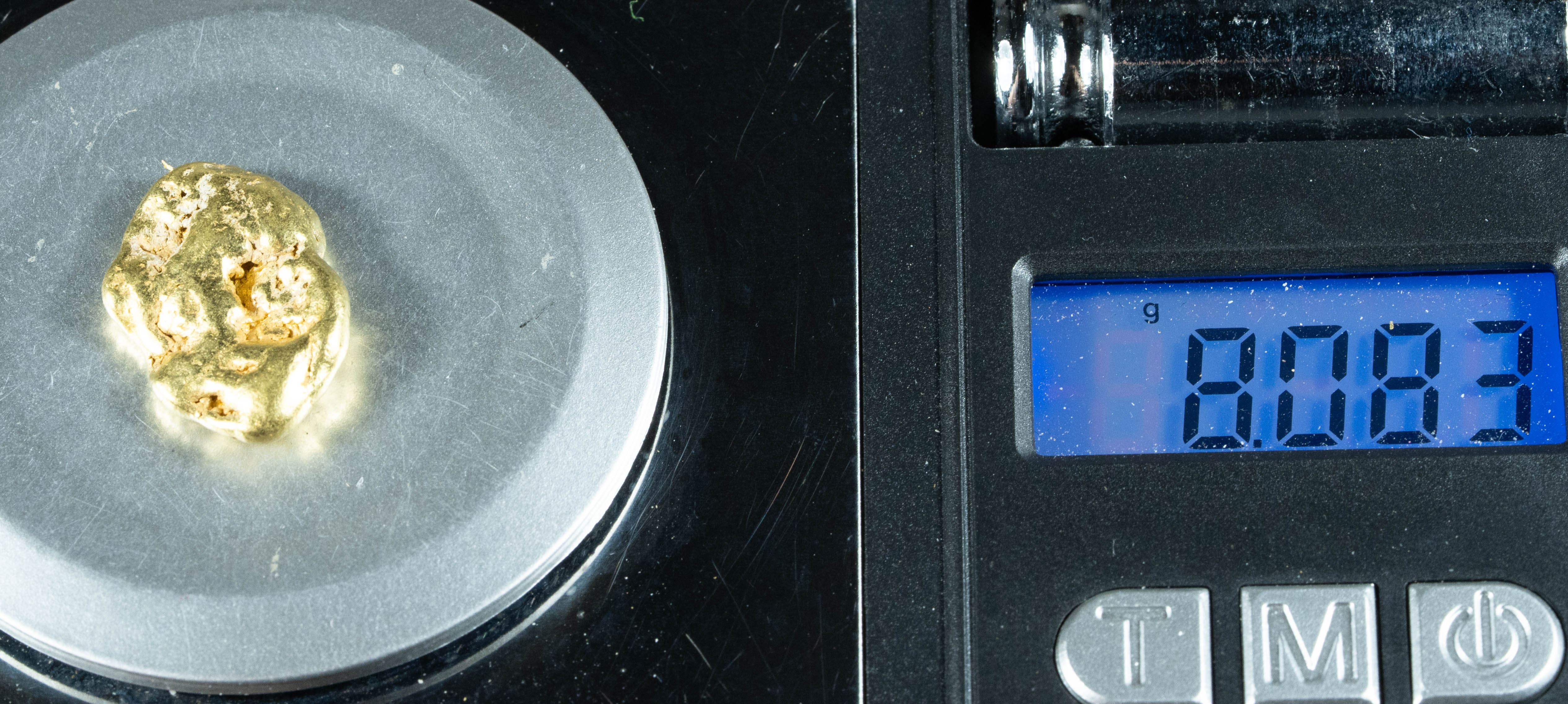 #444 Alaskan BC Natural Gold Nugget 8.08 Grams Genuine