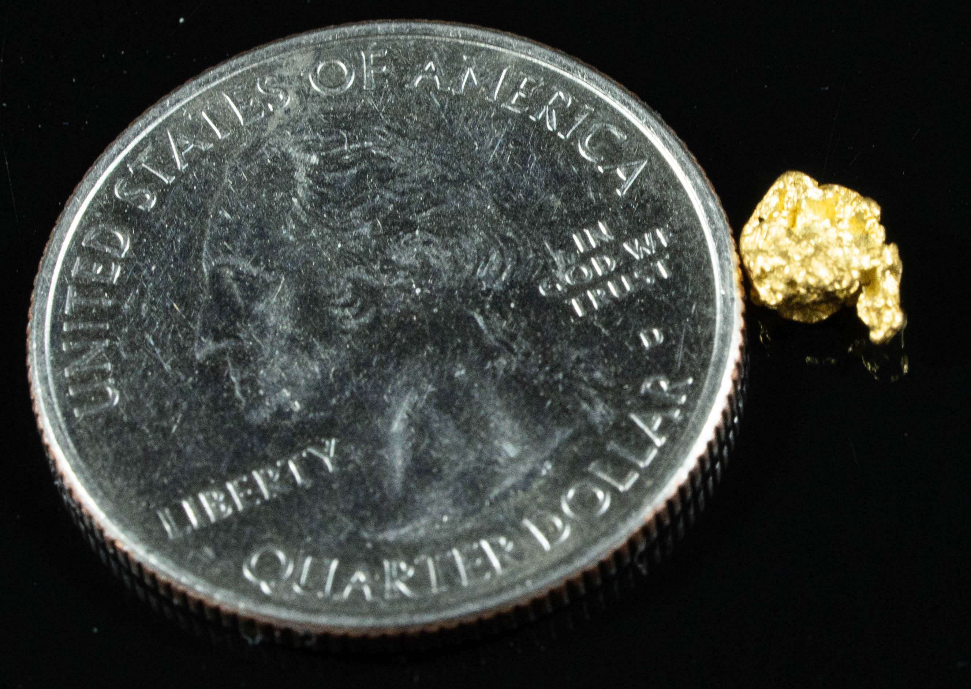 #771 Natural Gold Nugget Australian .47 Grams Genuine