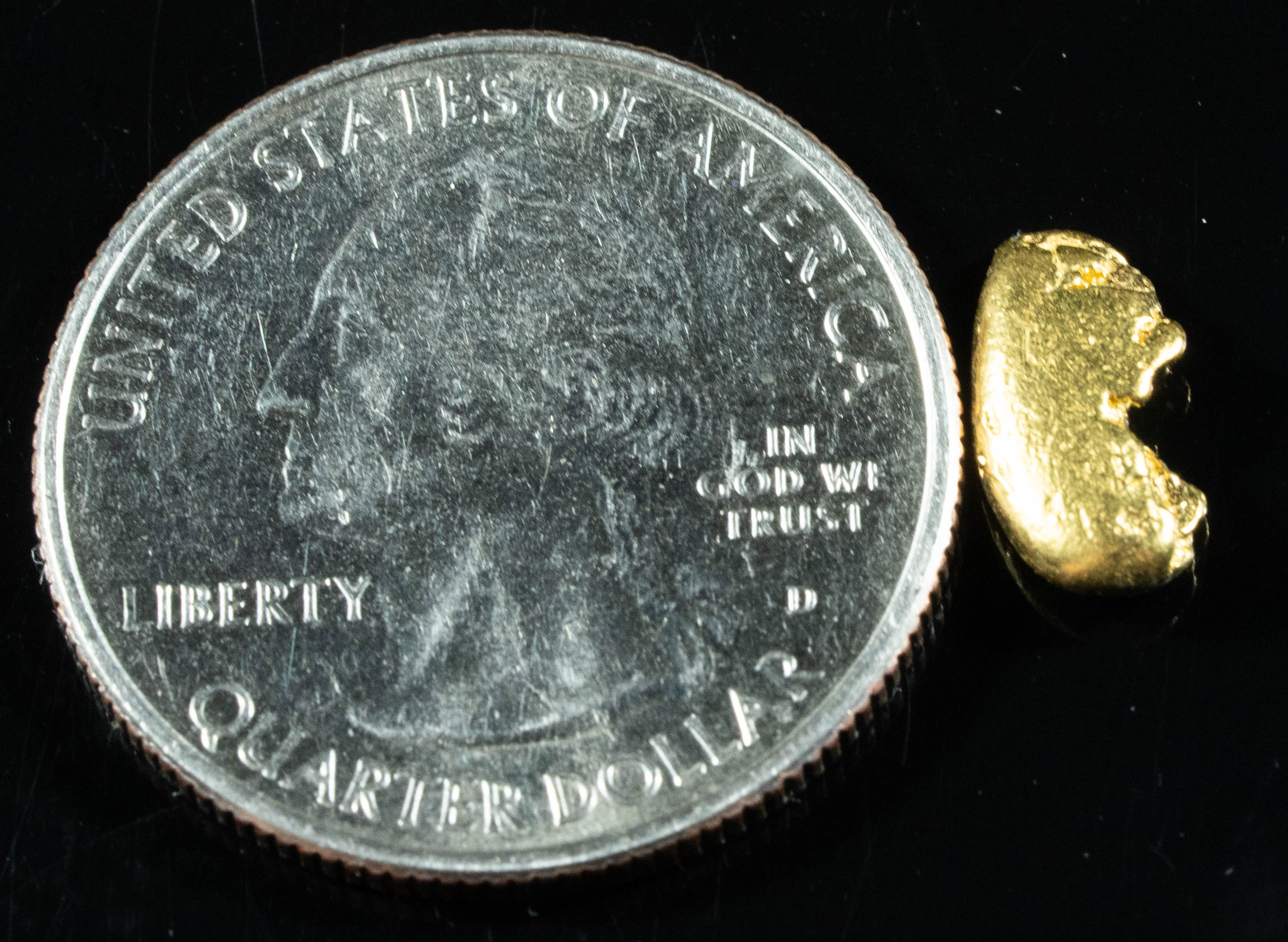 #11 Alaskan BC Natural Gold Nugget 1.40 Grams Genuine