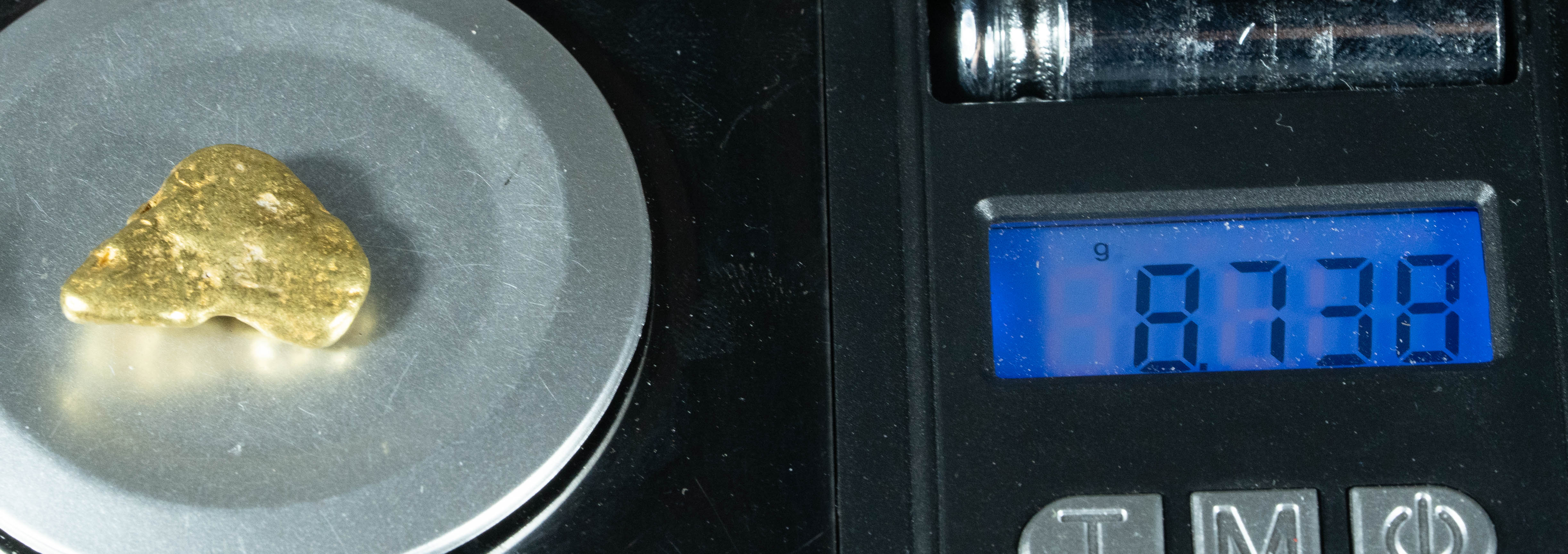 #401 Alaskan BC Natural Gold Nugget 8.73 Grams Genuine