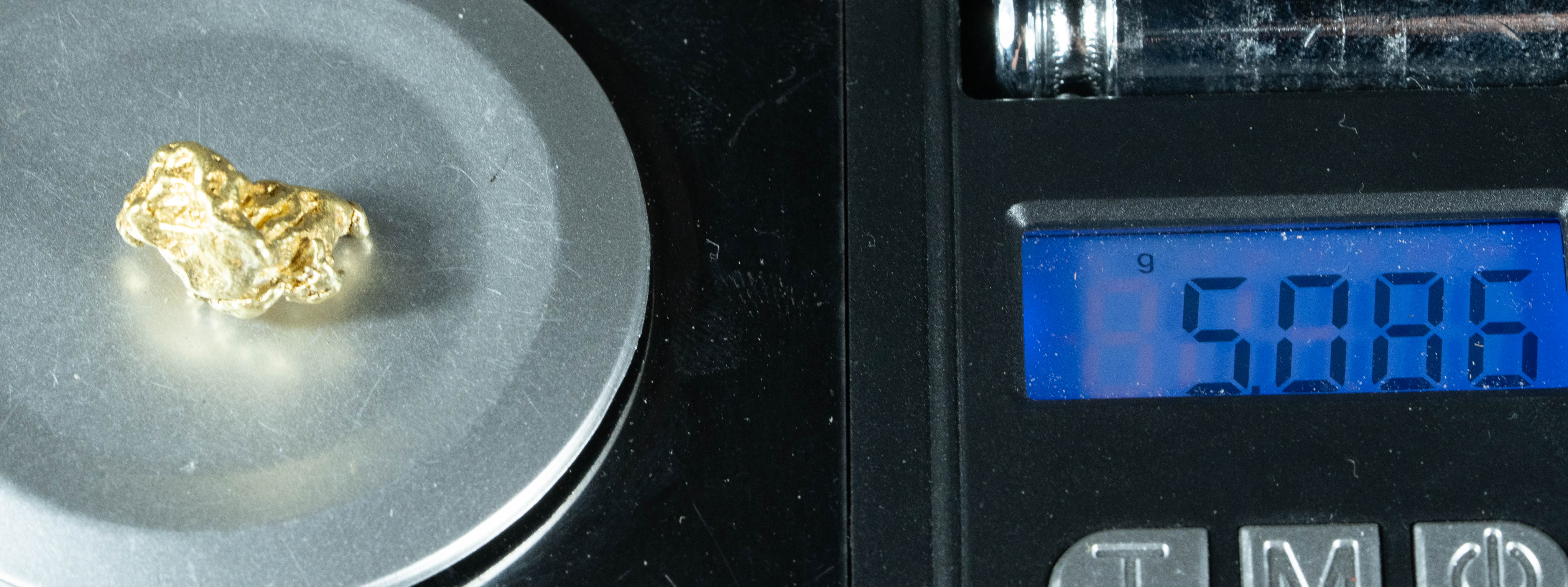 #415 Alaskan BC Natural Gold Nugget 5.08 Grams Genuine