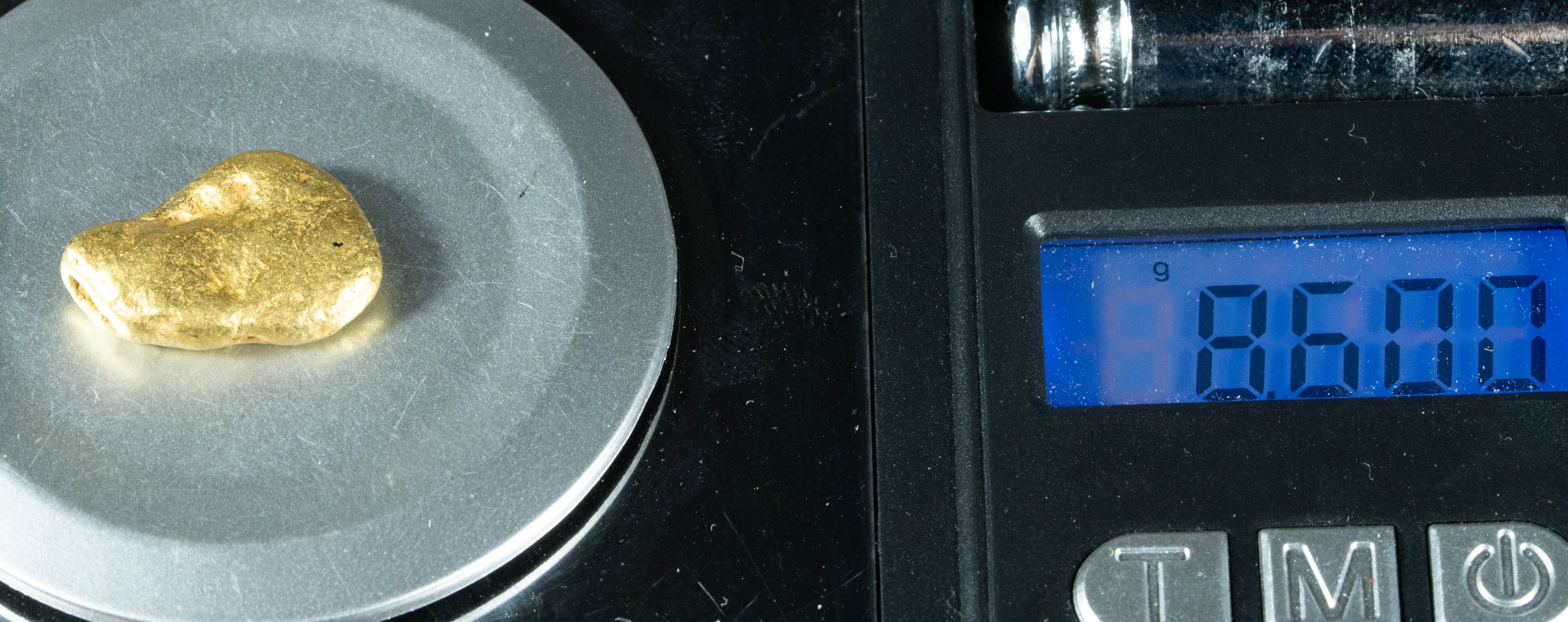 #420 Alaskan BC Natural Gold Nugget 8.60 Grams Genuine