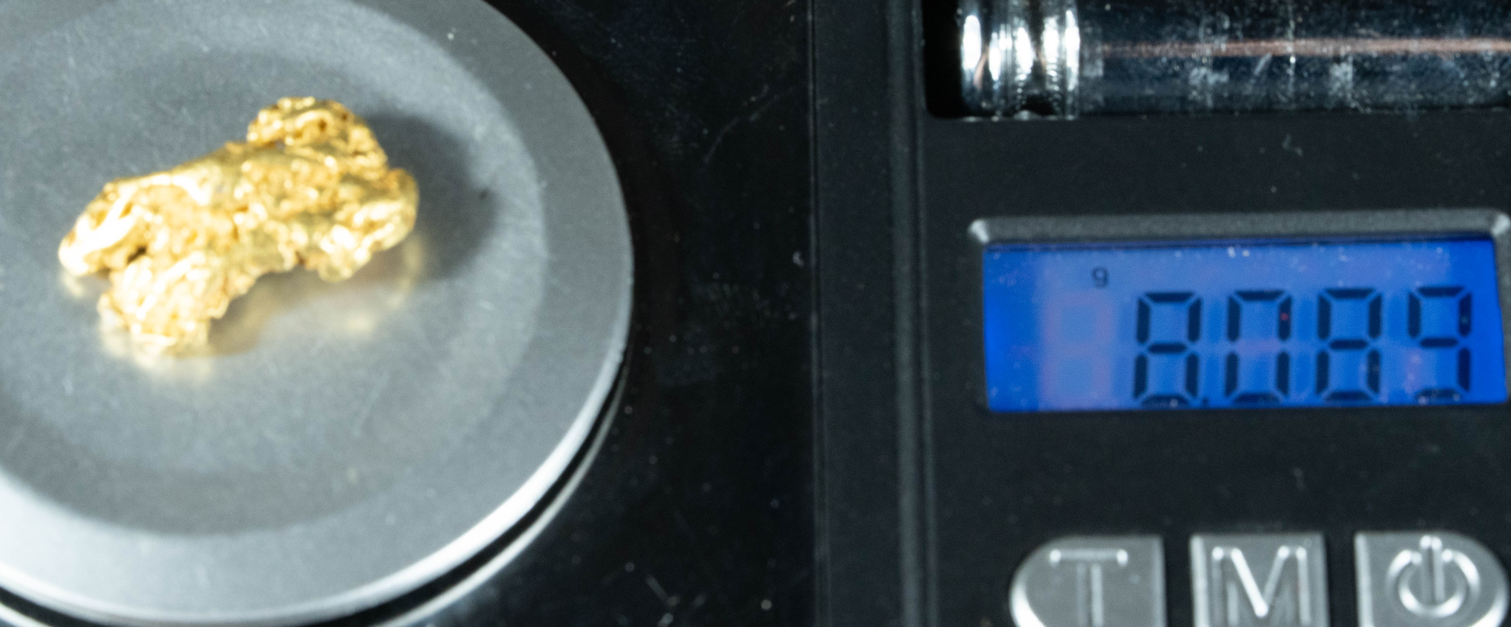 #426 Alaskan BC Natural Gold Nugget 8.08 Grams Genuine