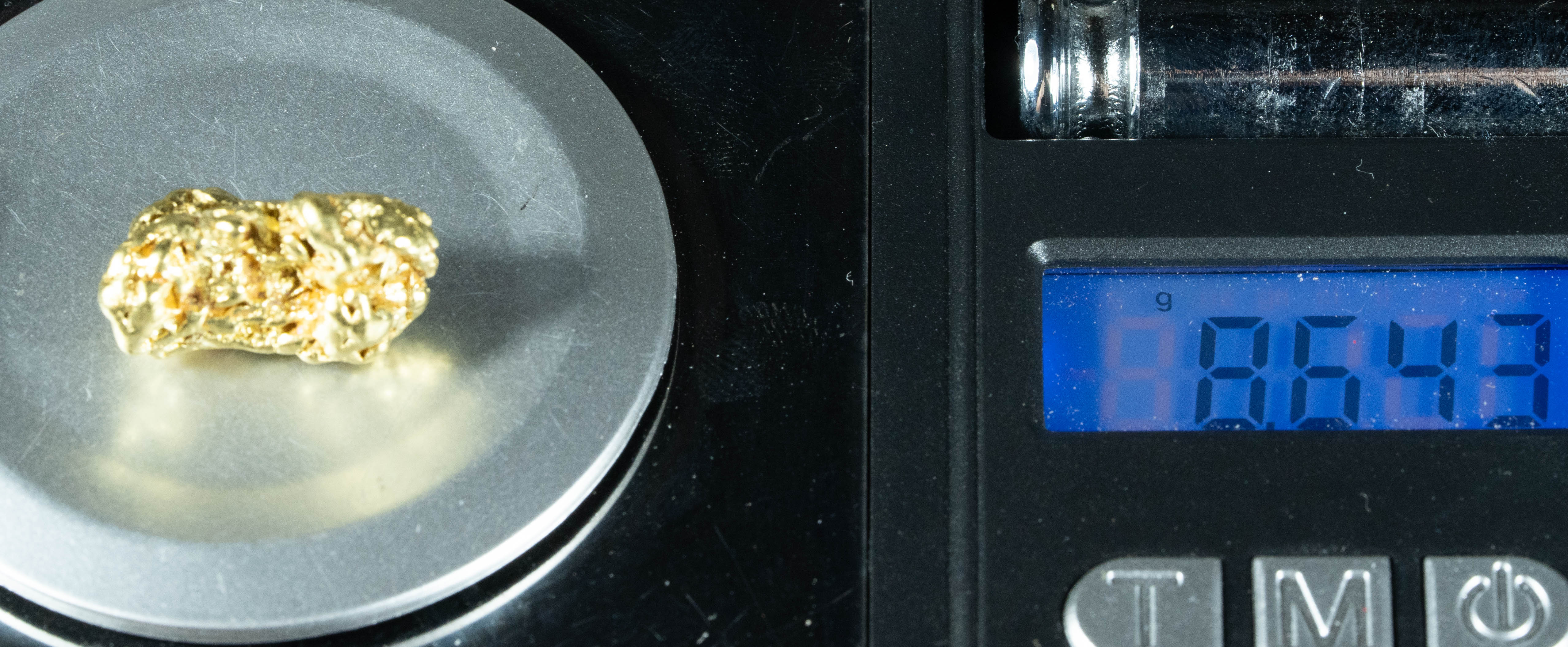 #428 Alaskan BC Natural Gold Nugget 8.64 Grams Genuine