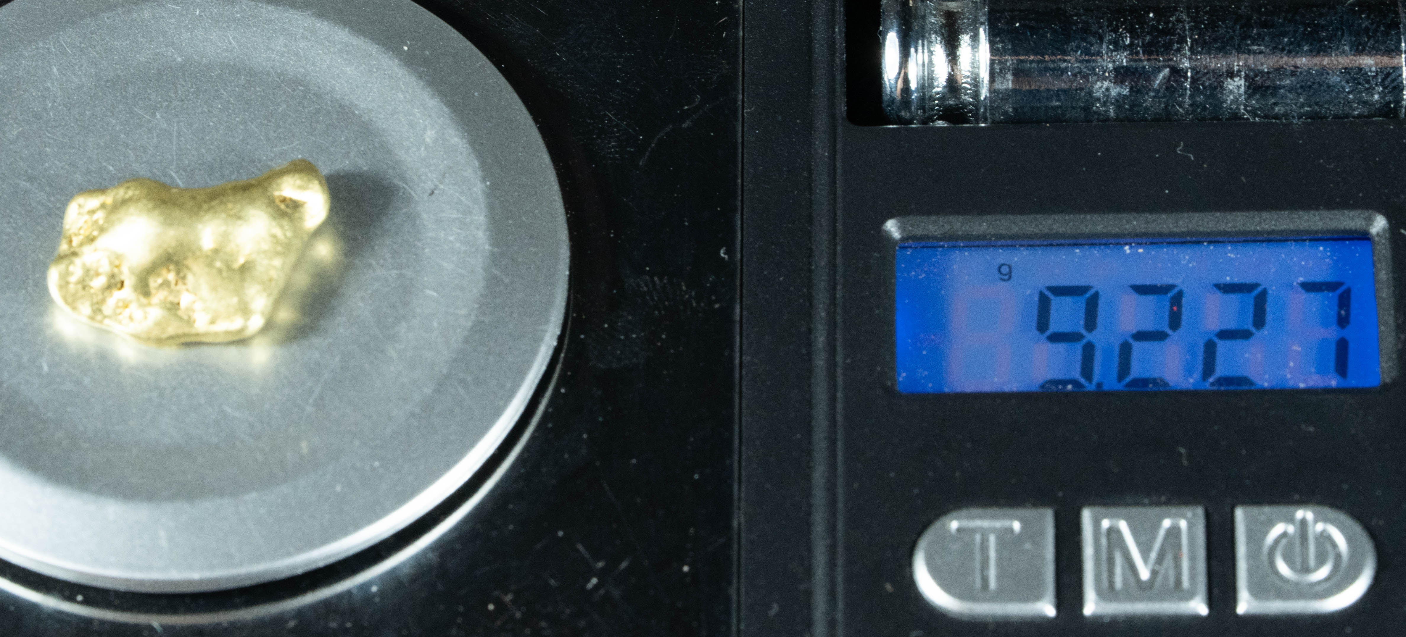 #431 Alaskan BC Natural Gold Nugget 9.22 Grams Genuine