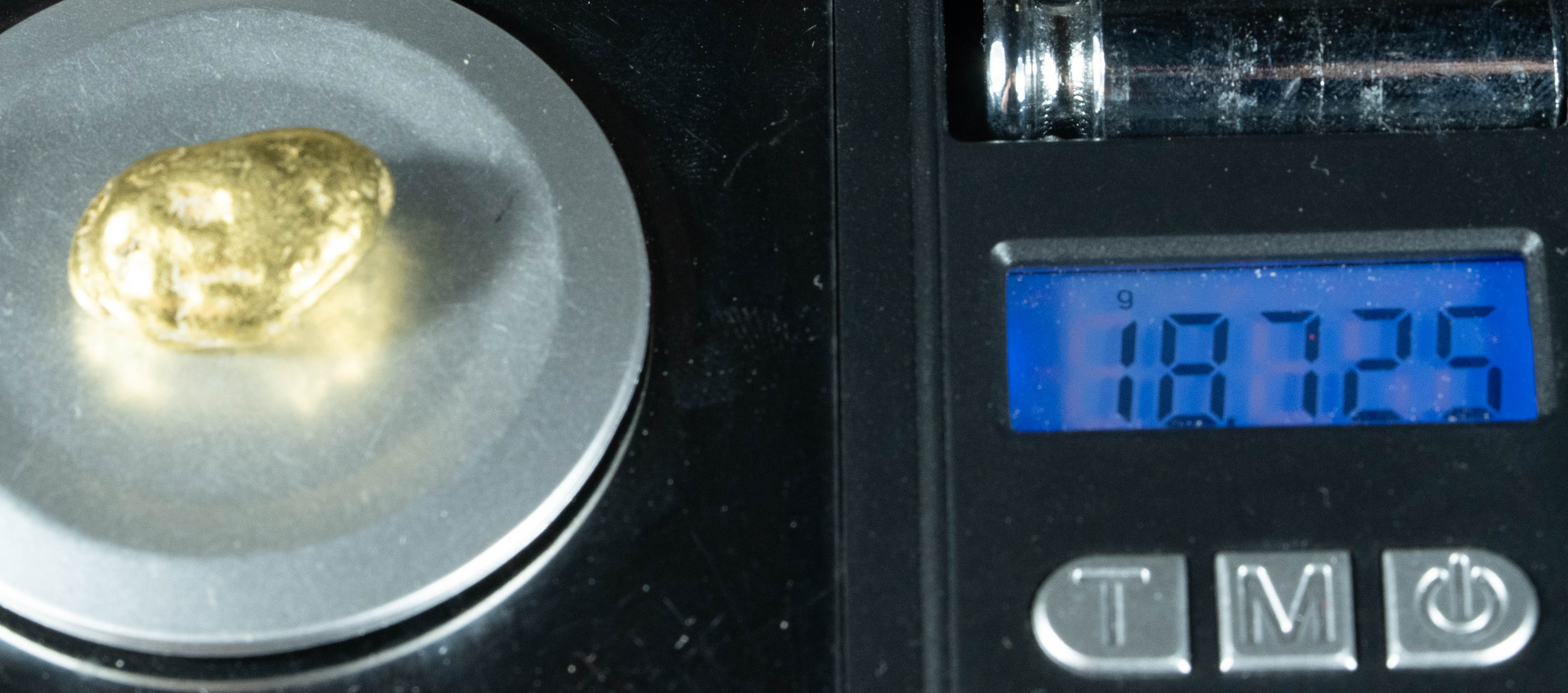 #433 Alaskan BC Natural Gold Nugget 18.72 Grams Genuine