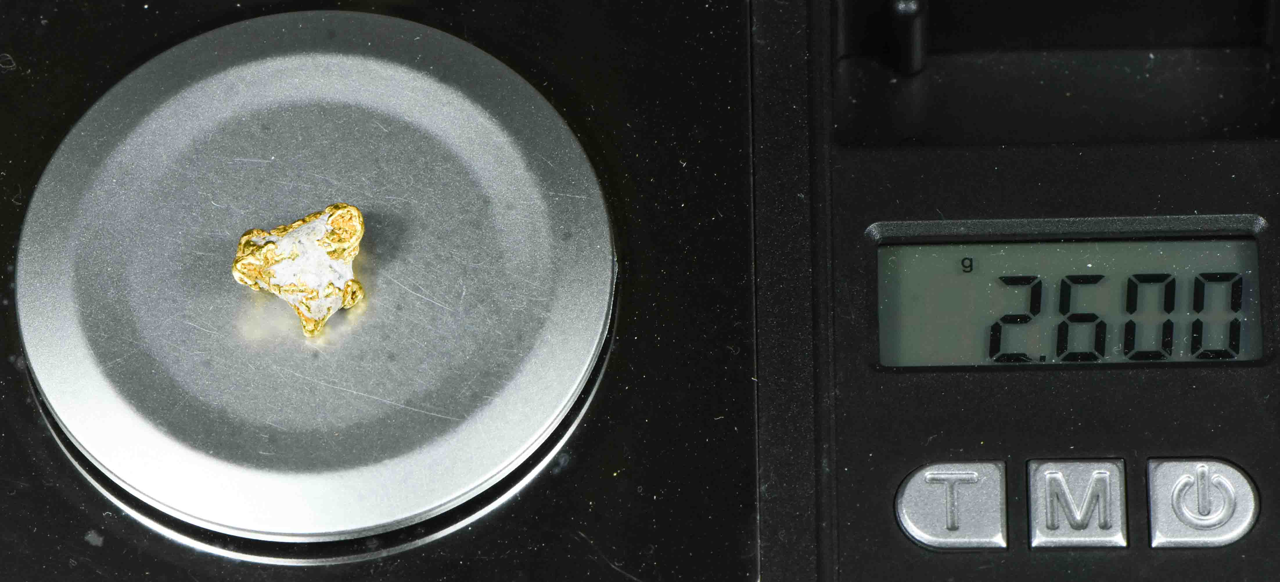 #38 Sonora Mexico Natural Gold Nugget 2.60 Grams Genuine