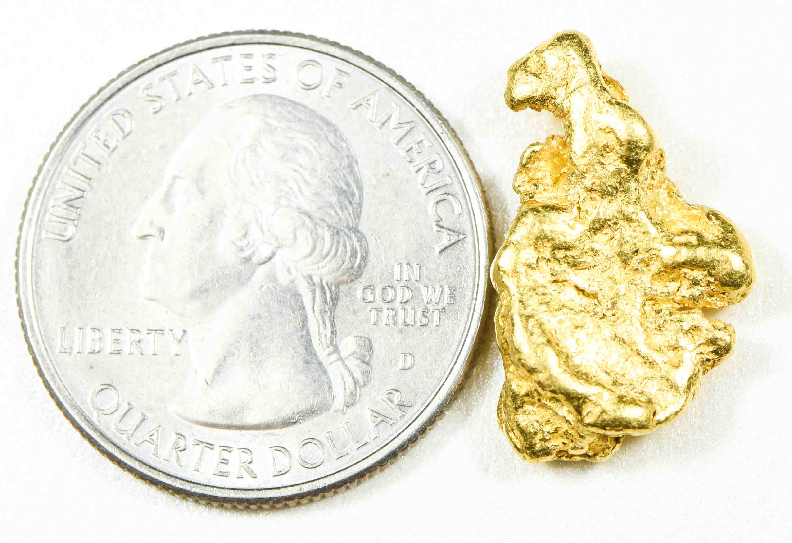 #41 Sonora Mexico Natural Gold Nugget 6.87 Grams Genuine