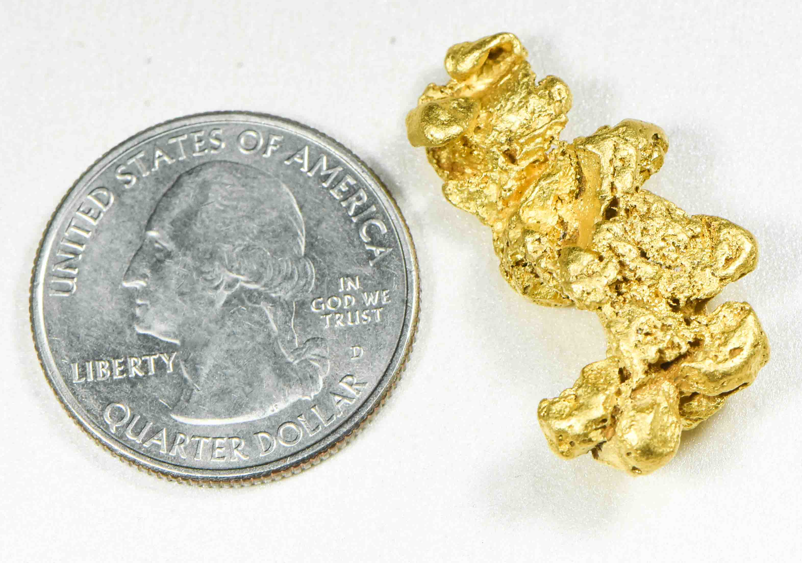 #1199 Natural Gold Nugget Australian 17.11 Grams Genuine