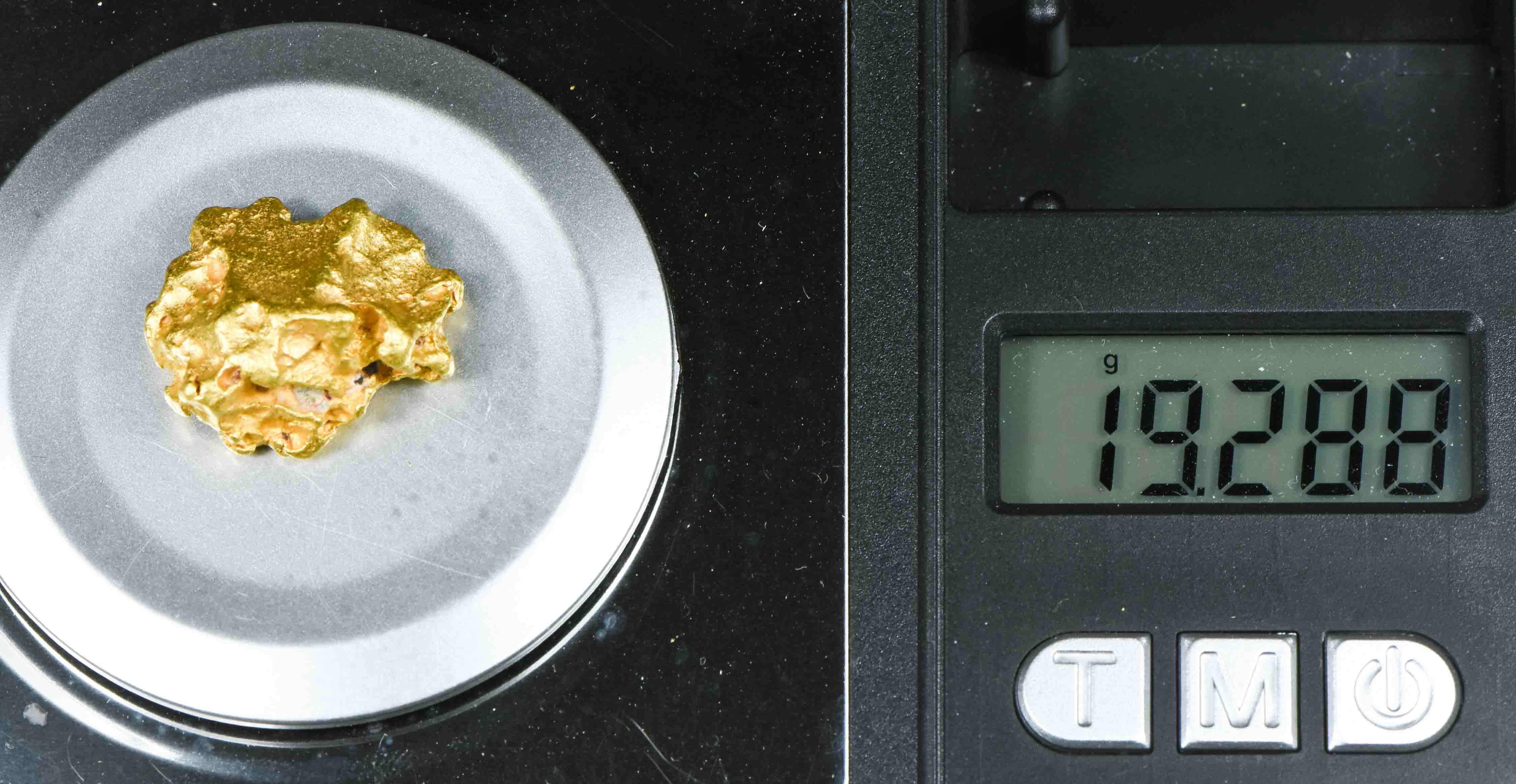 #1197 Natural Gold Nugget Australian 19.28 Grams Genuine