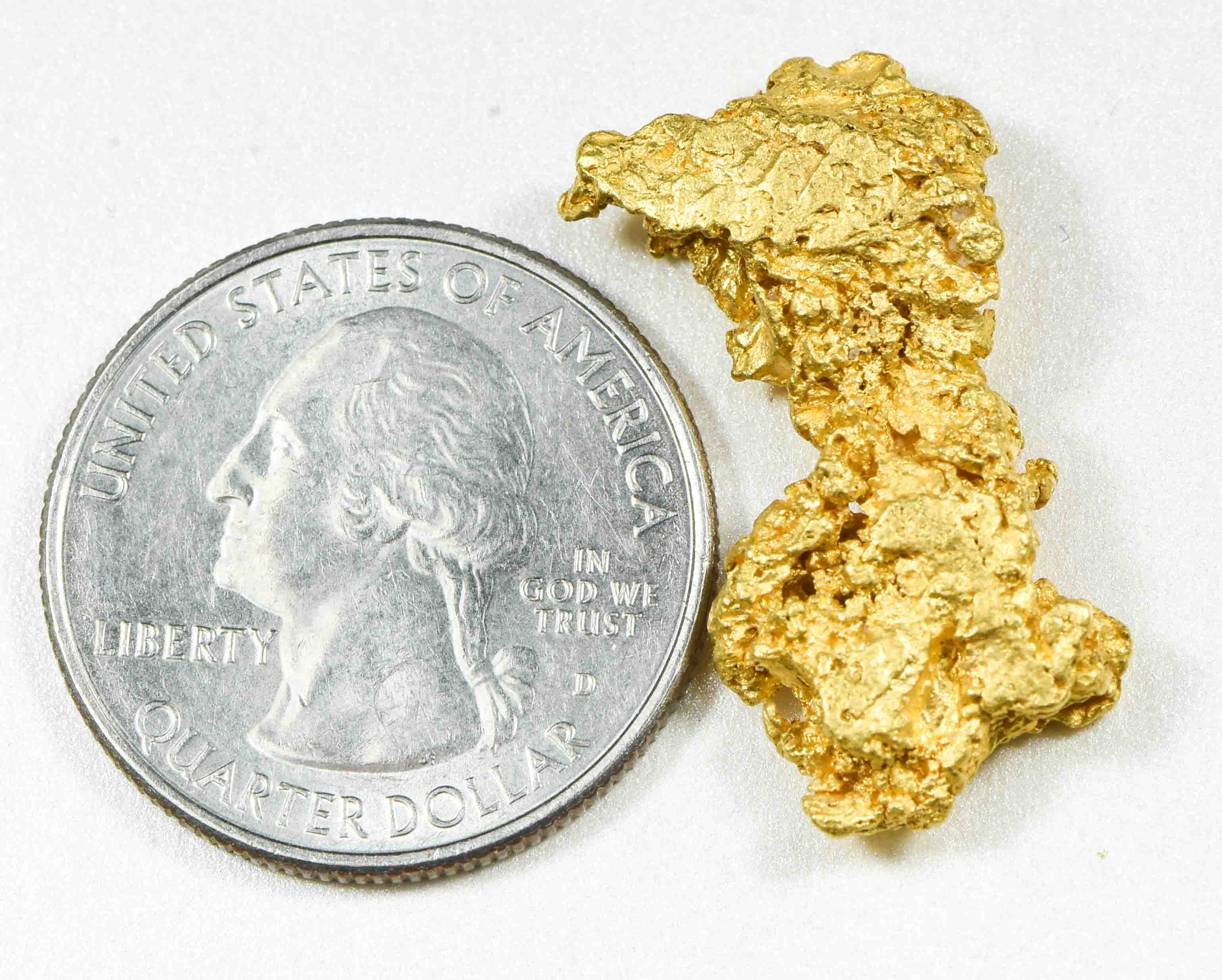 #1192 Natural Gold Nugget Australian 13.98 Grams Genuine
