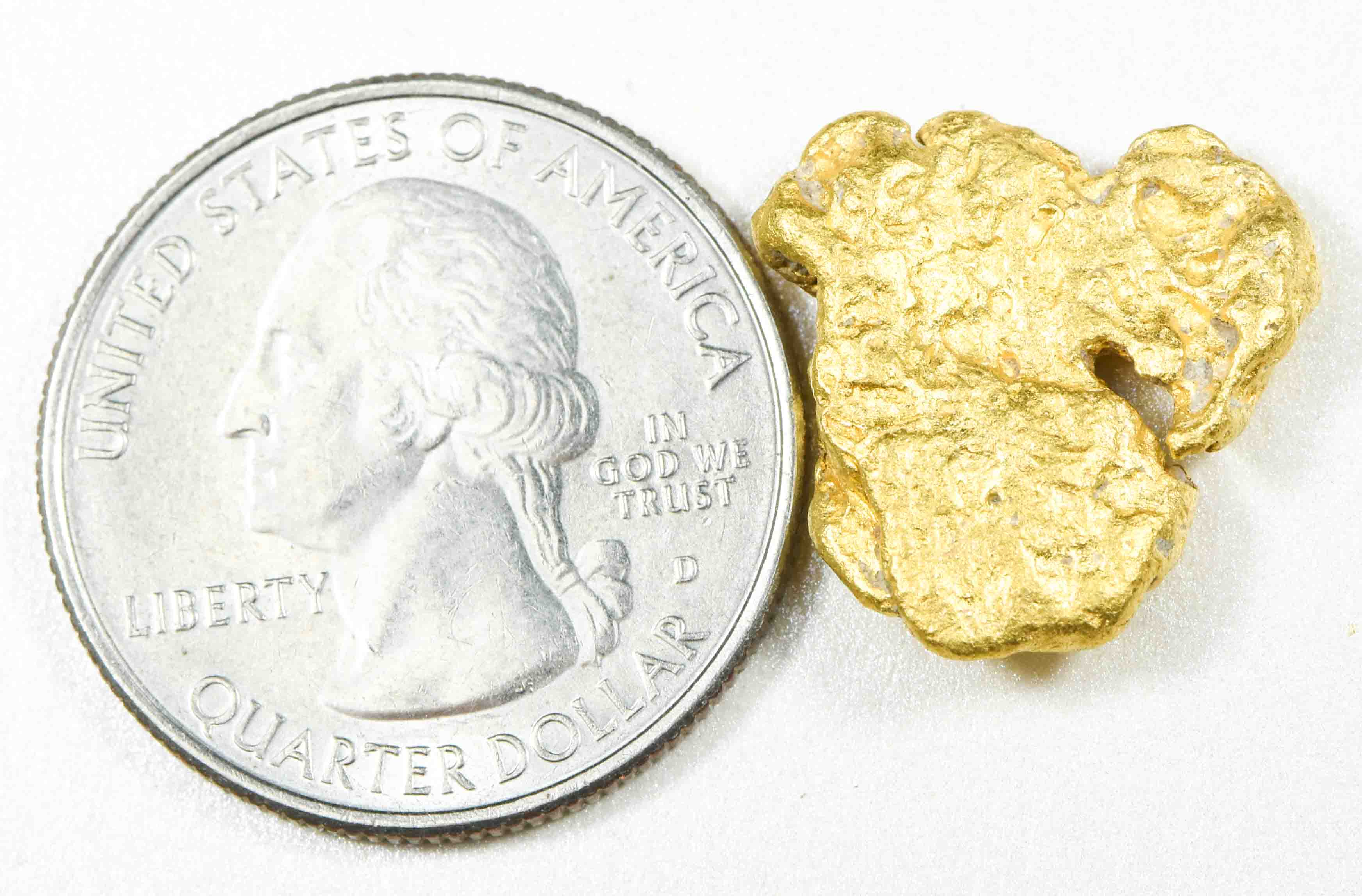 #1193 Natural Gold Nugget Australian 8.36 Grams Genuine