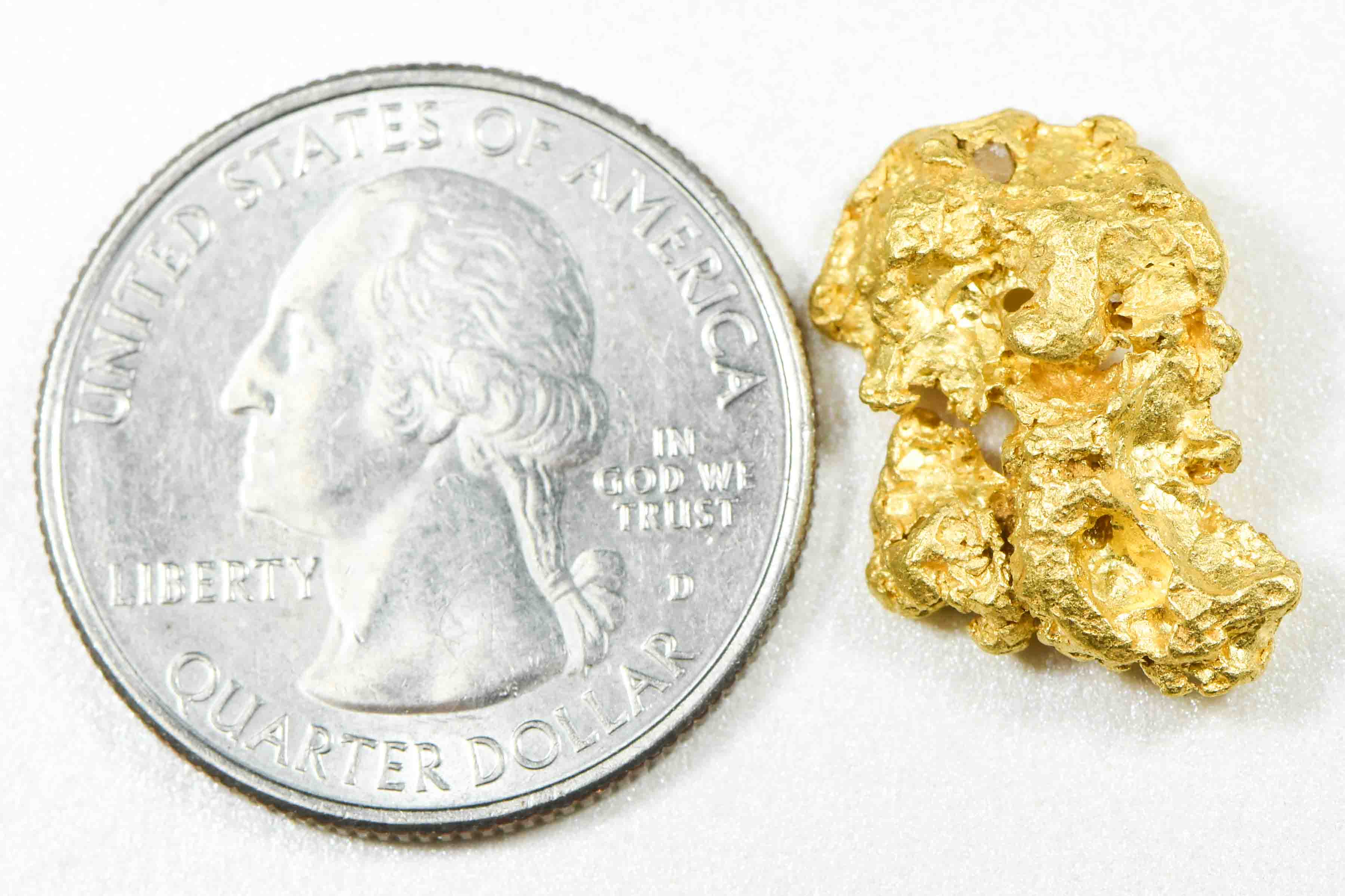#1095 Natural Gold Nugget Australian 6.60 Grams Genuine