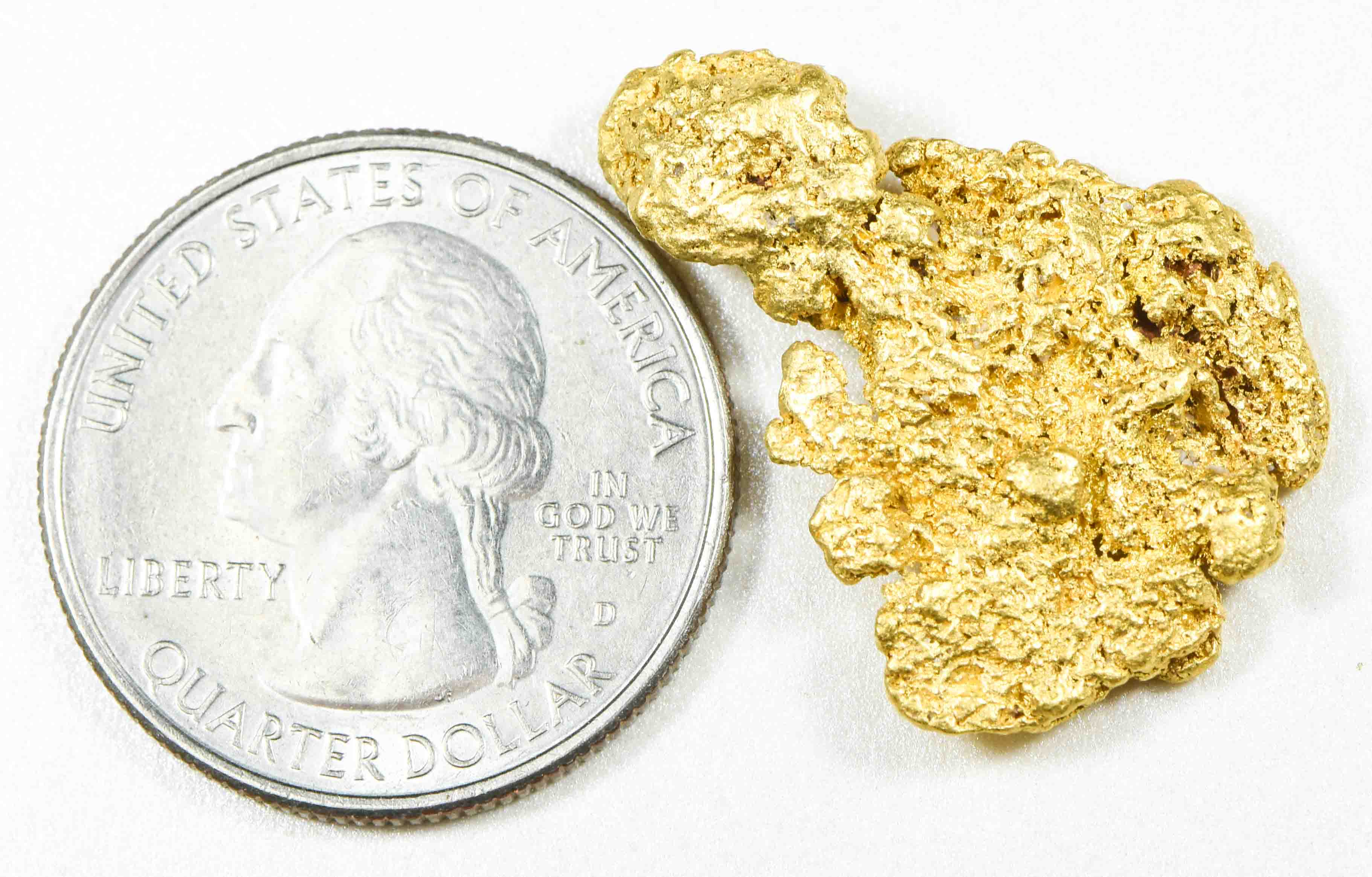 #1120 Natural Gold Nugget Australian 7.67 Grams Genuine