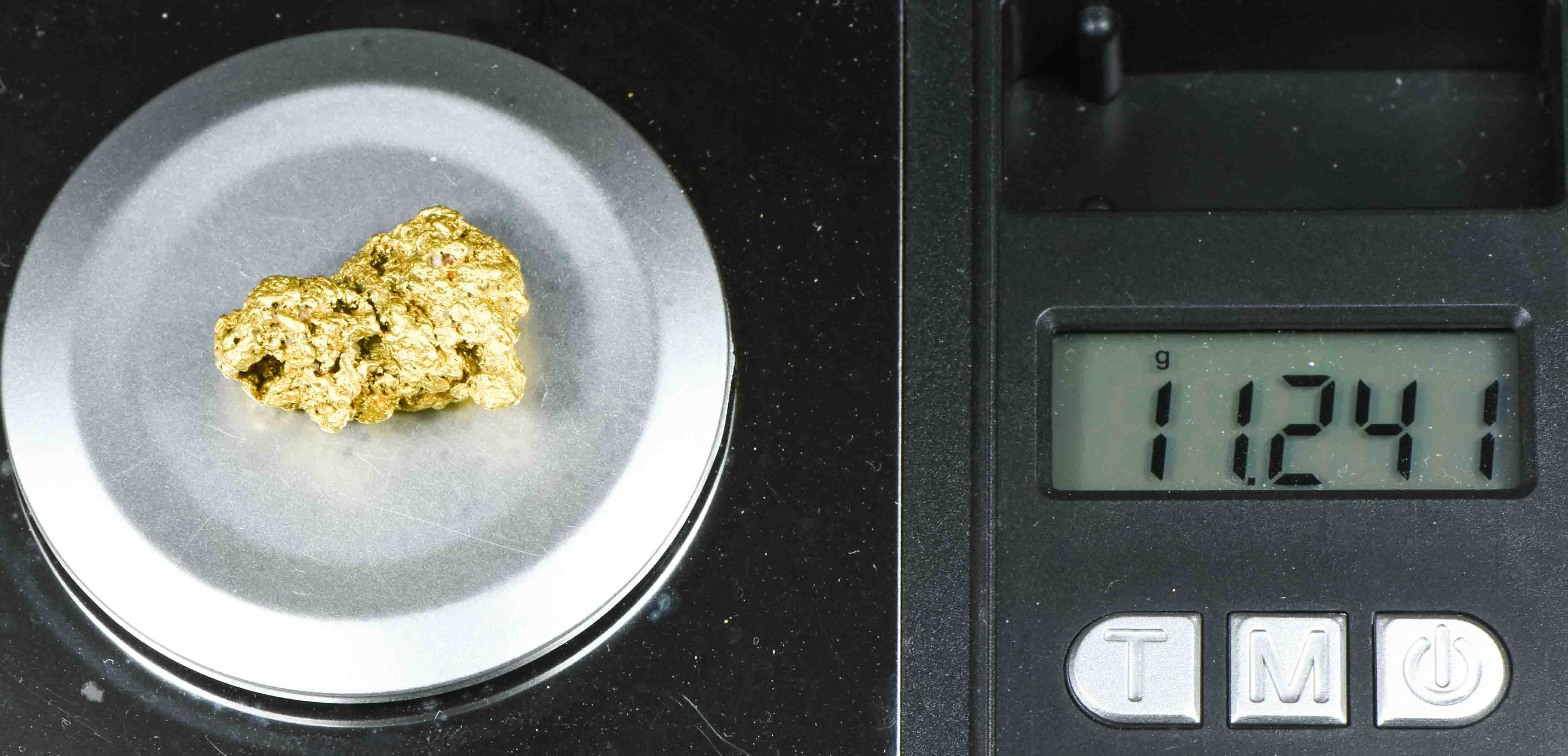 #1183 Natural Gold Nugget Australian 11.24 Grams Genuine