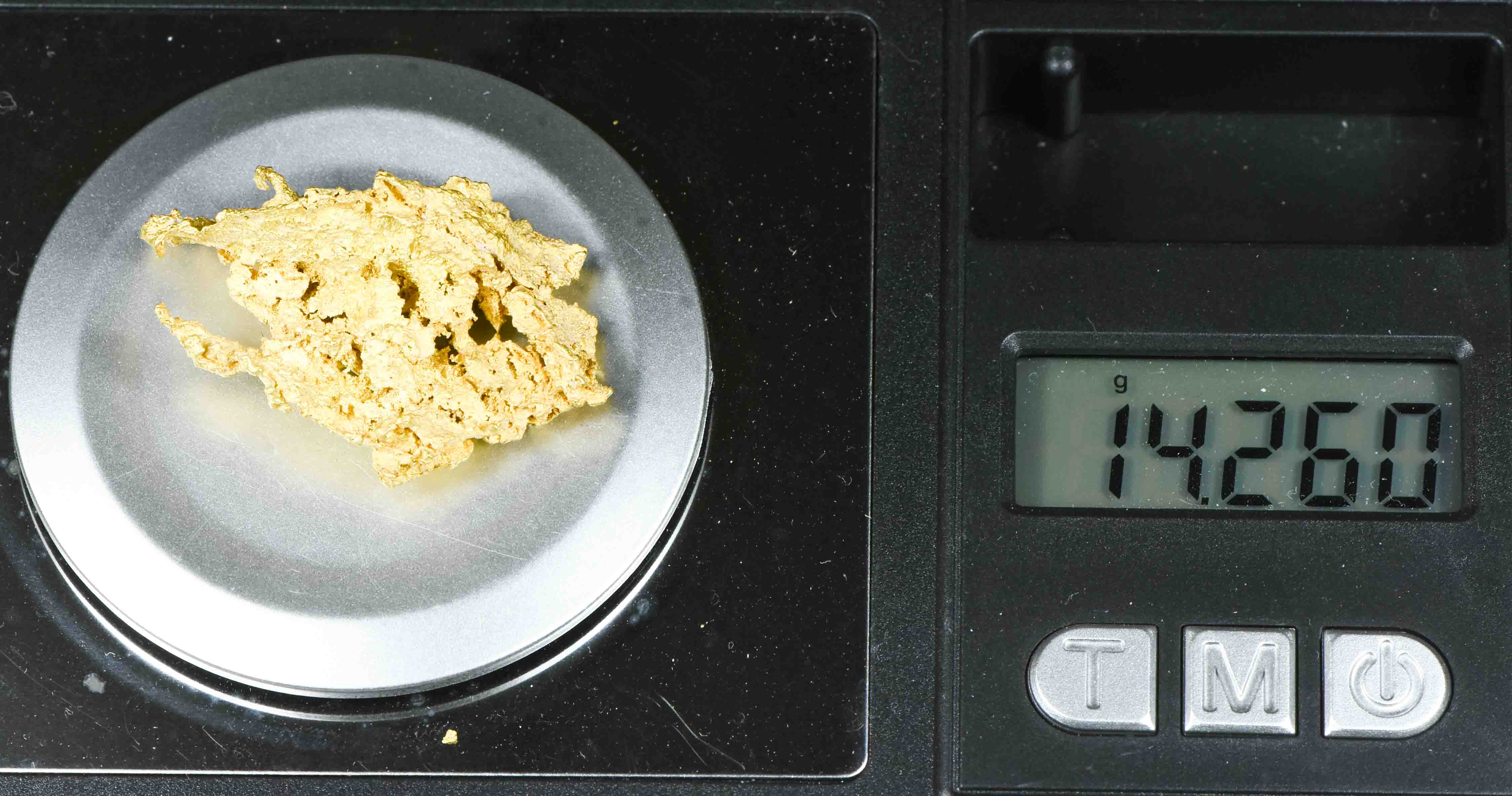 #1189 Natural Gold Nugget Australian 14.26 Grams Genuine