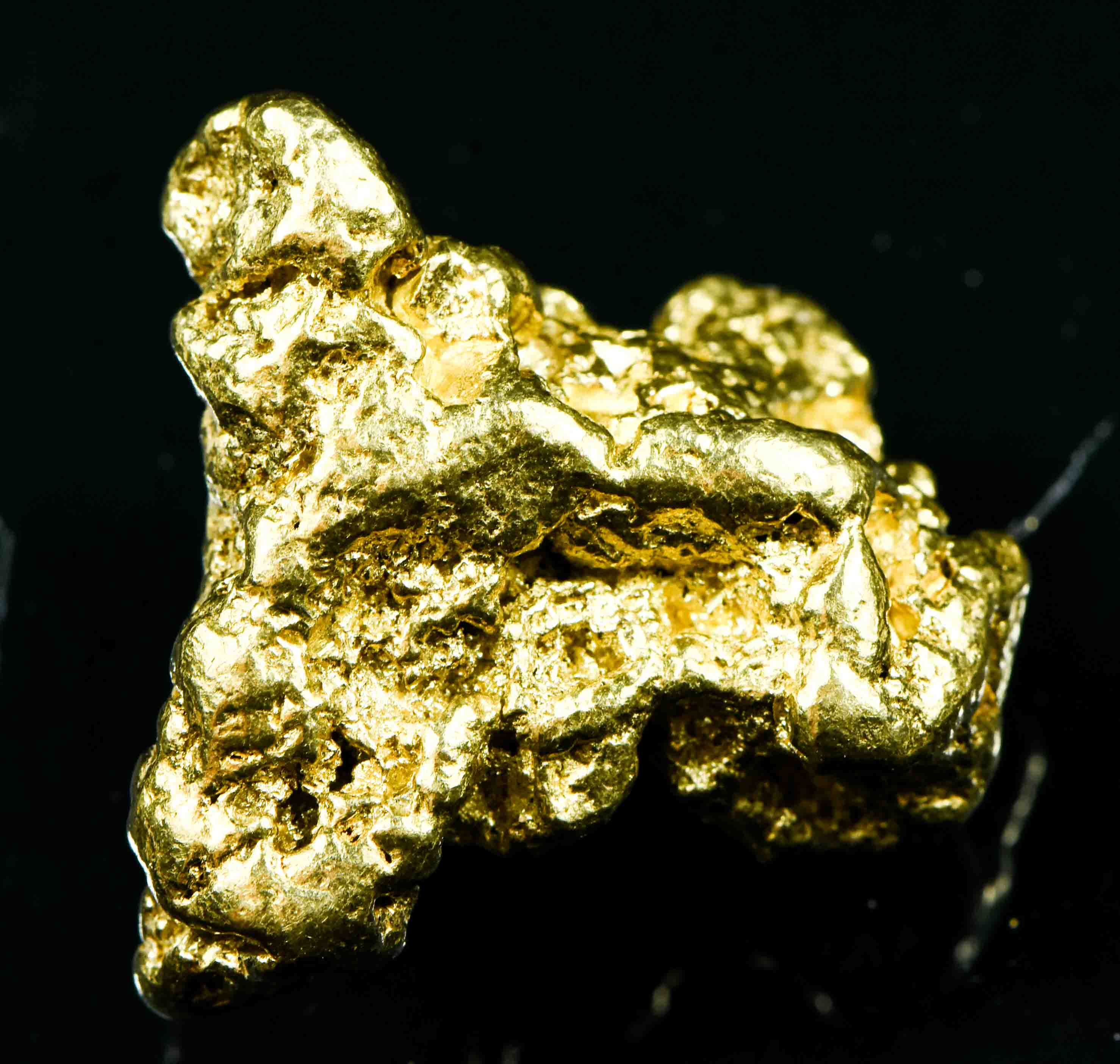 #541 Large Alaskan BC Gold Nugget 21.41 Grams Genuine