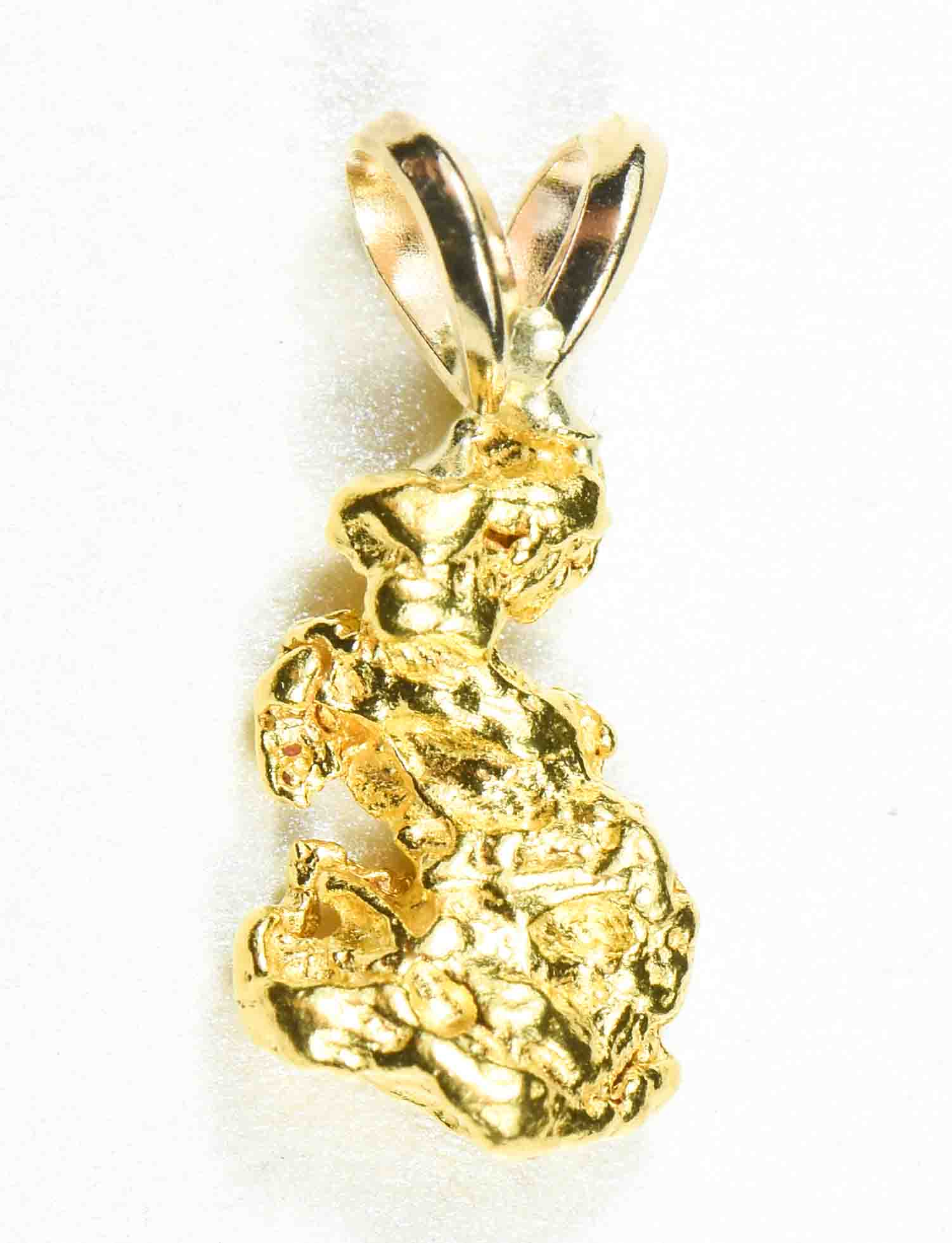#564 Alaskan-Yukon BC Natural Gold Nugget  Pendant 2.18 Grams Authentic