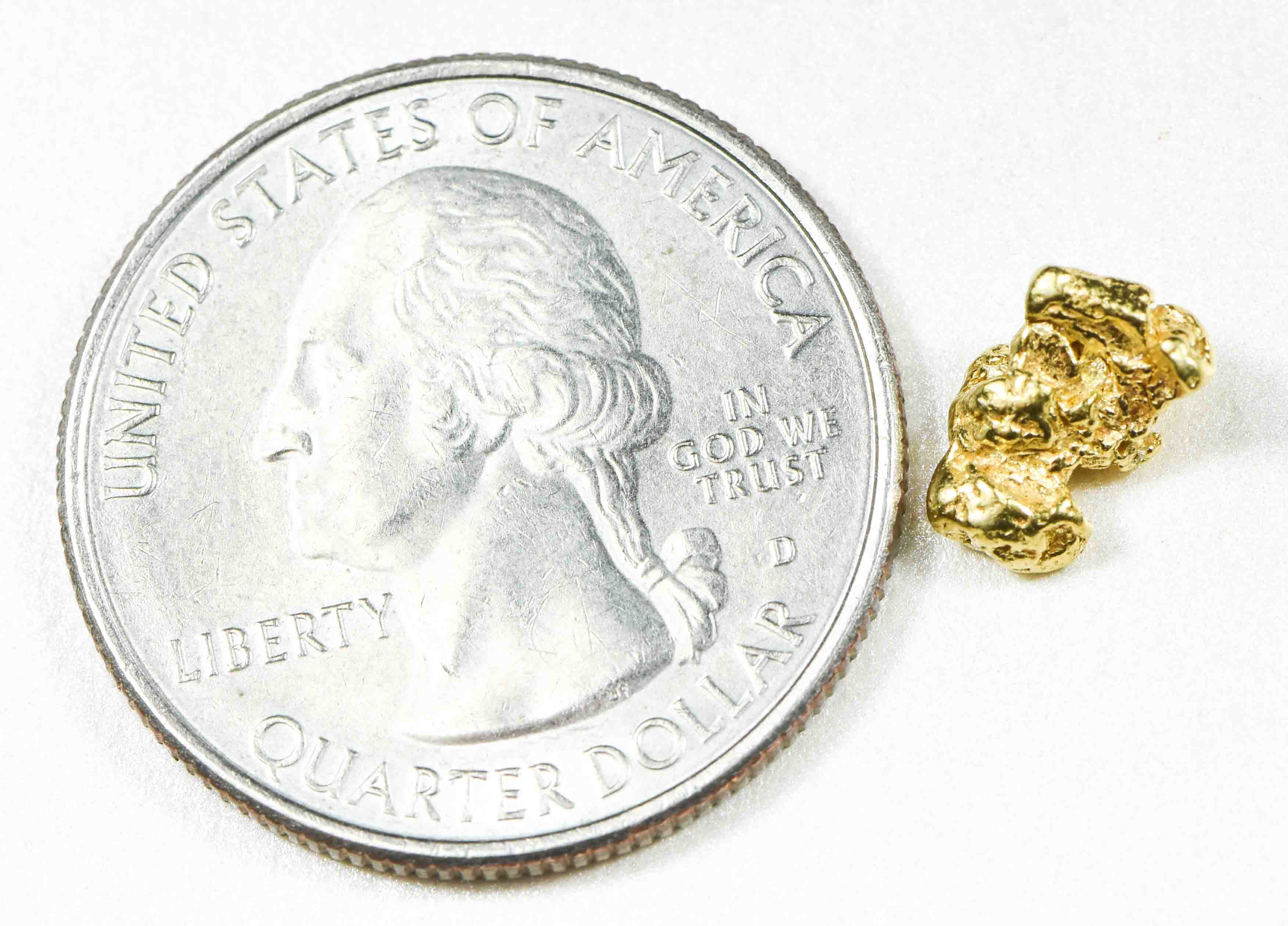 #91 Alaskan BC Natural Gold Nugget 1.06 Grams Genuine
