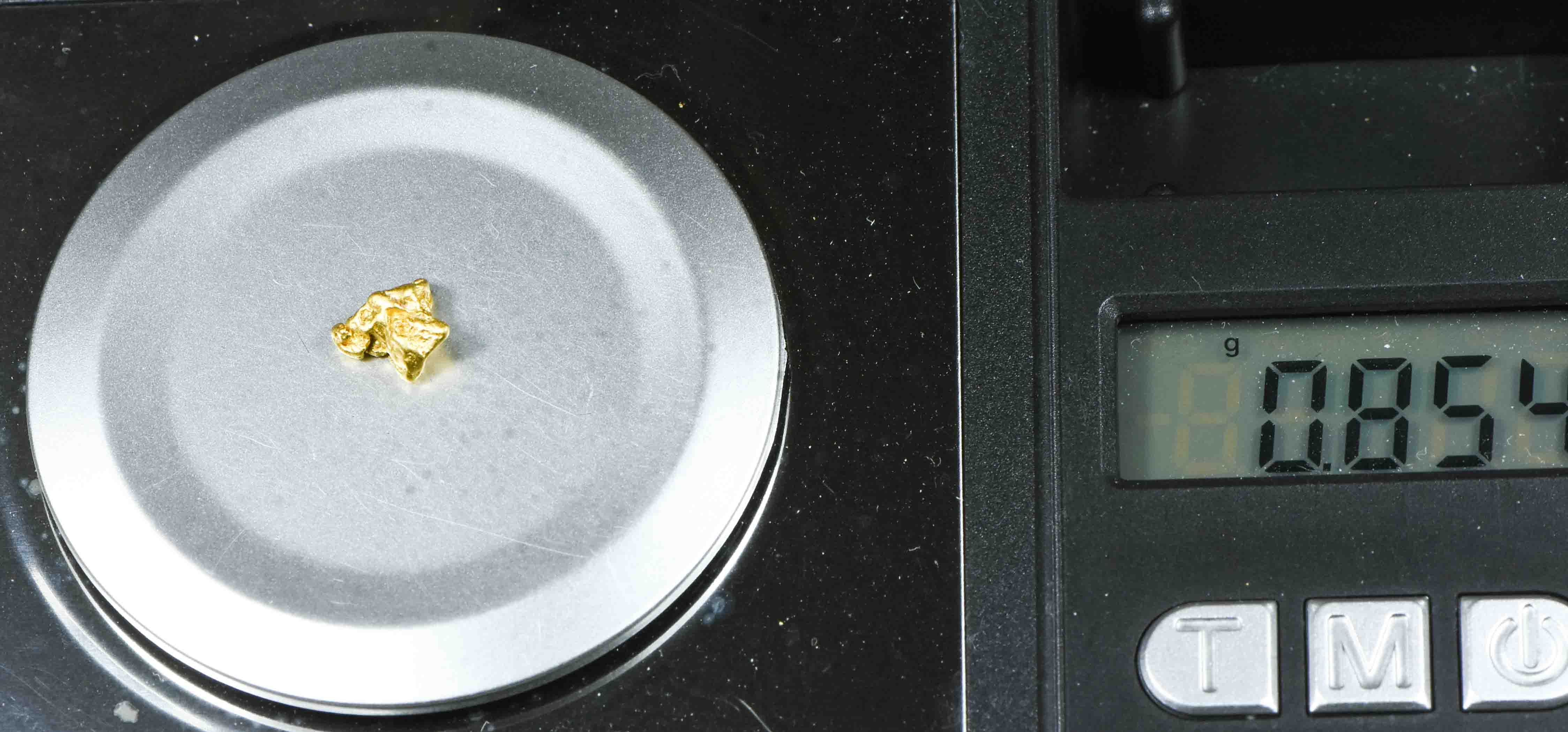 #843 Natural Gold Nugget Australian .85 Grams Genuine