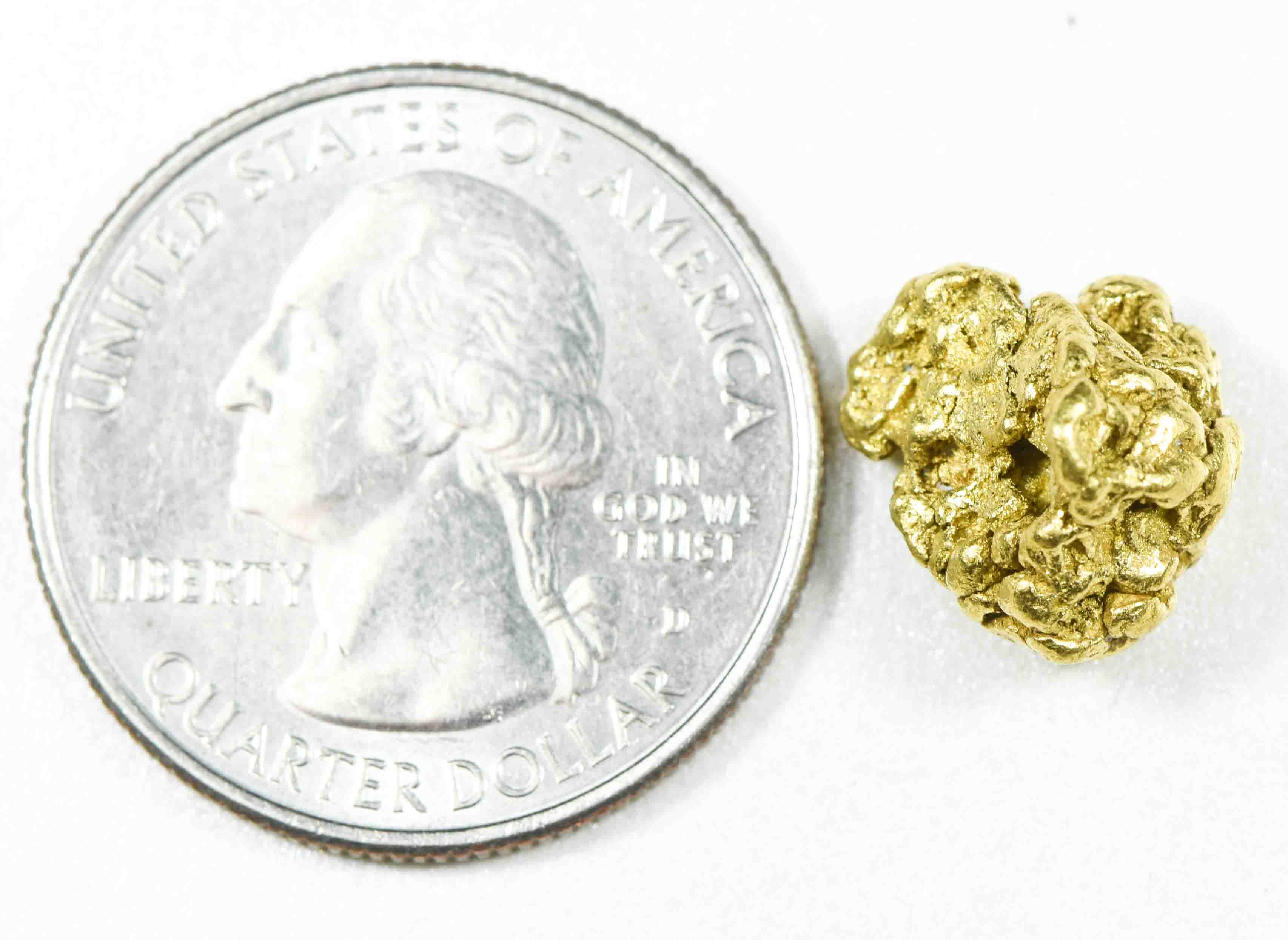 #182 Alaskan BC Natural Gold Nugget 4.54 Grams Genuine