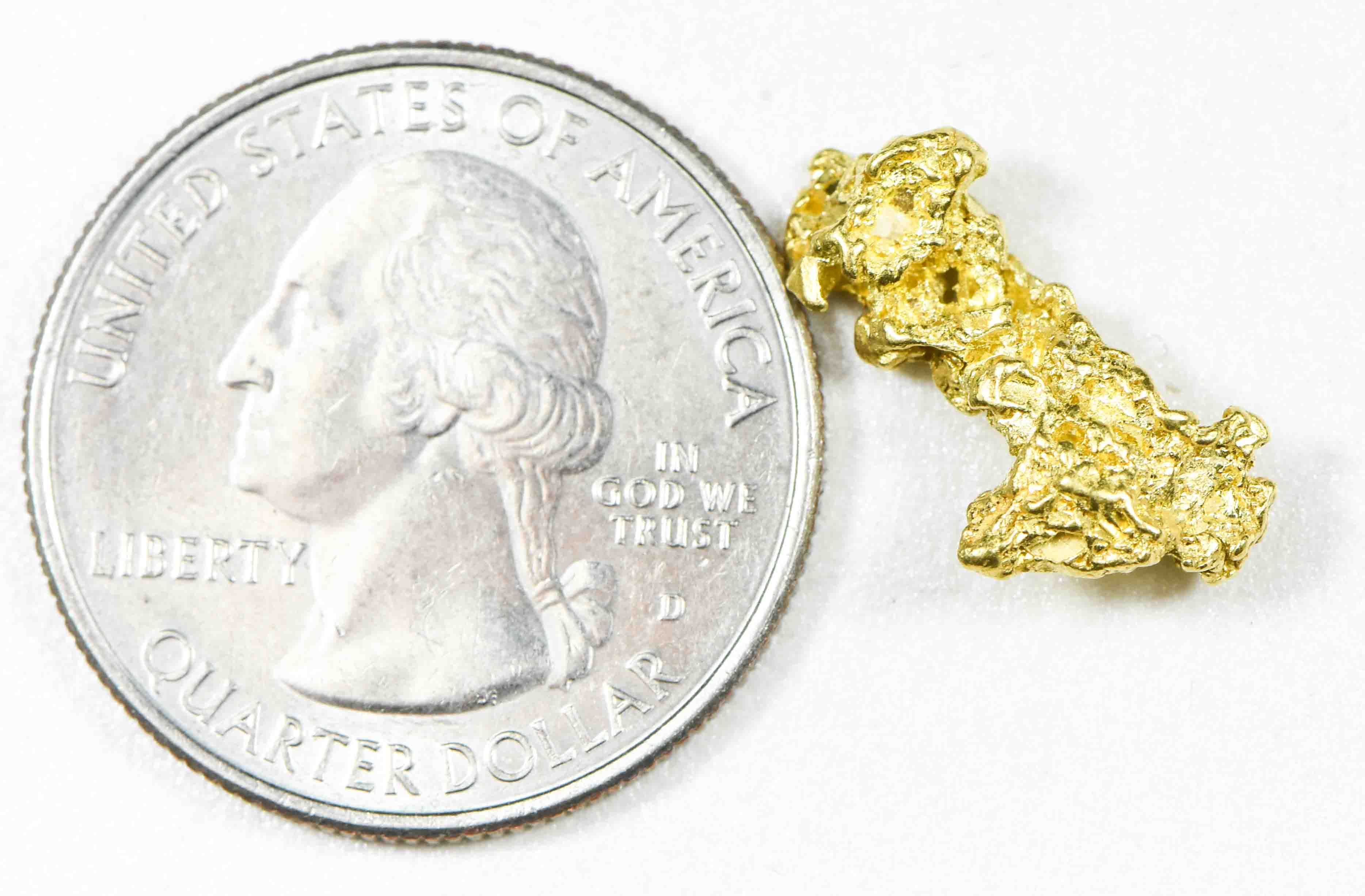 #194 Alaskan BC Natural Gold Nugget 2.04 Grams Genuine