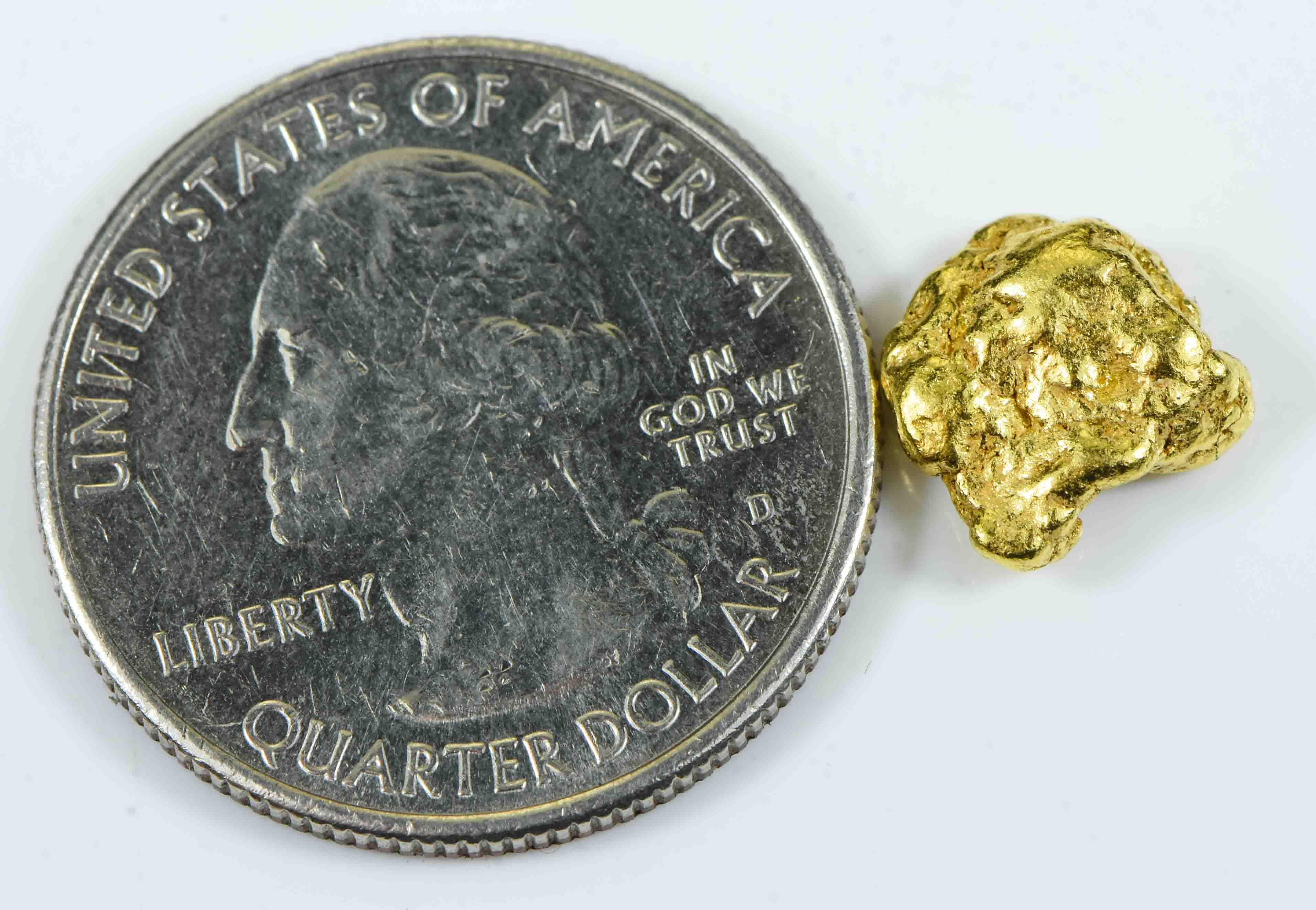 #339 Alaskan BC Natural Gold Nugget 2.36  Grams Genuine