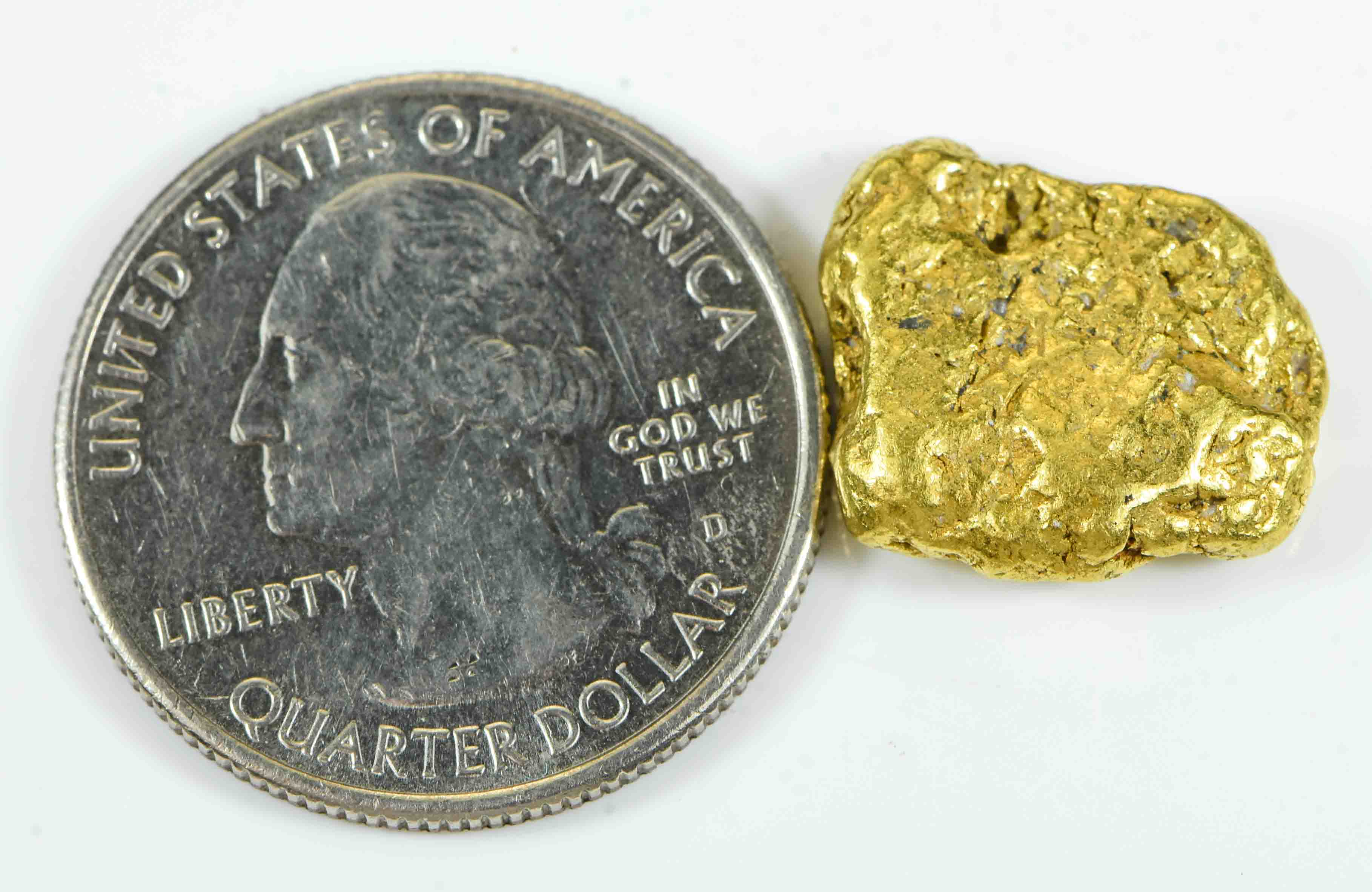 #365 Alaskan BC Natural Gold Nugget 6.11 Grams Genuine