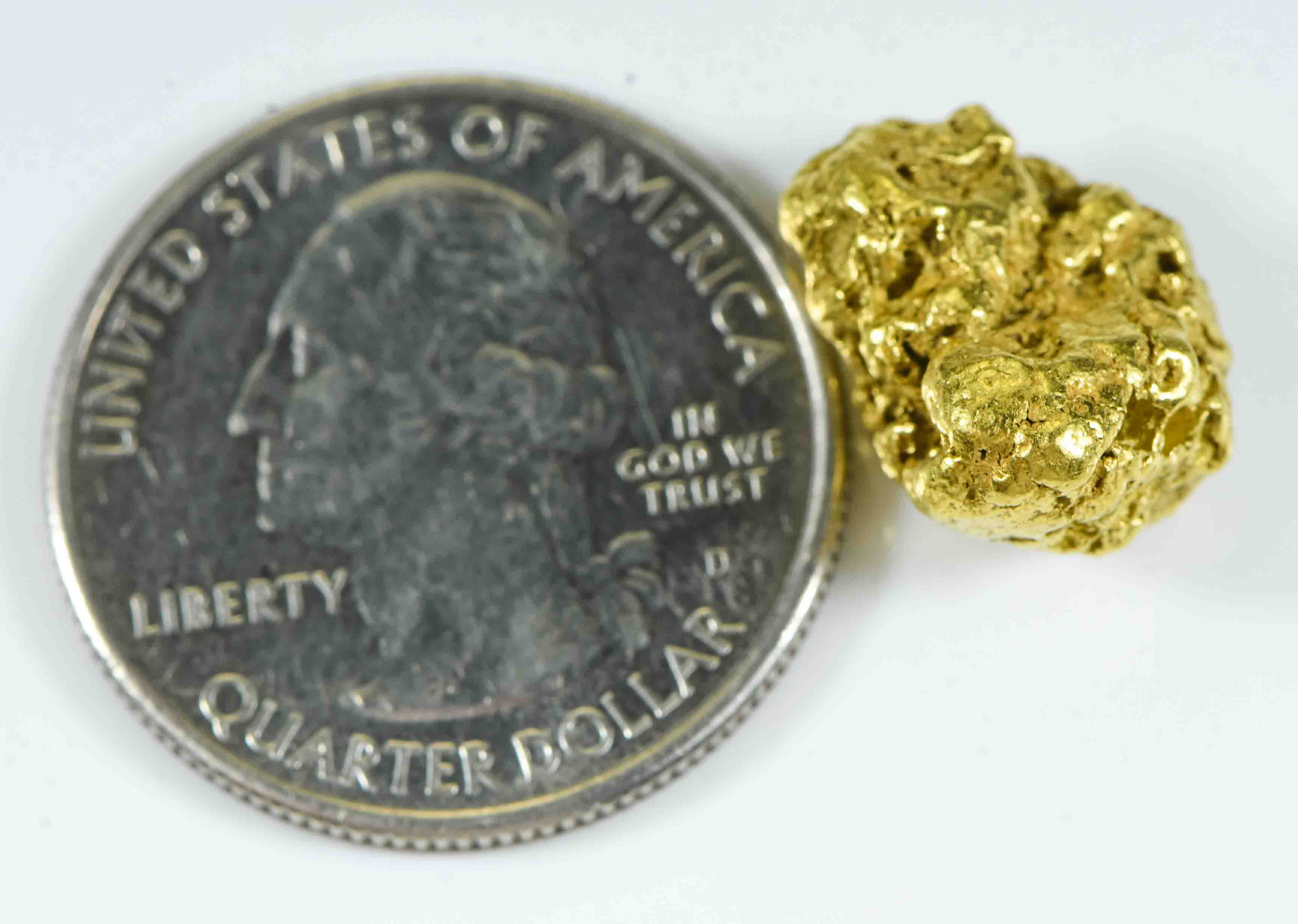 #467 Alaskan BC Natural Gold Nugget 7.22 Grams Genuine