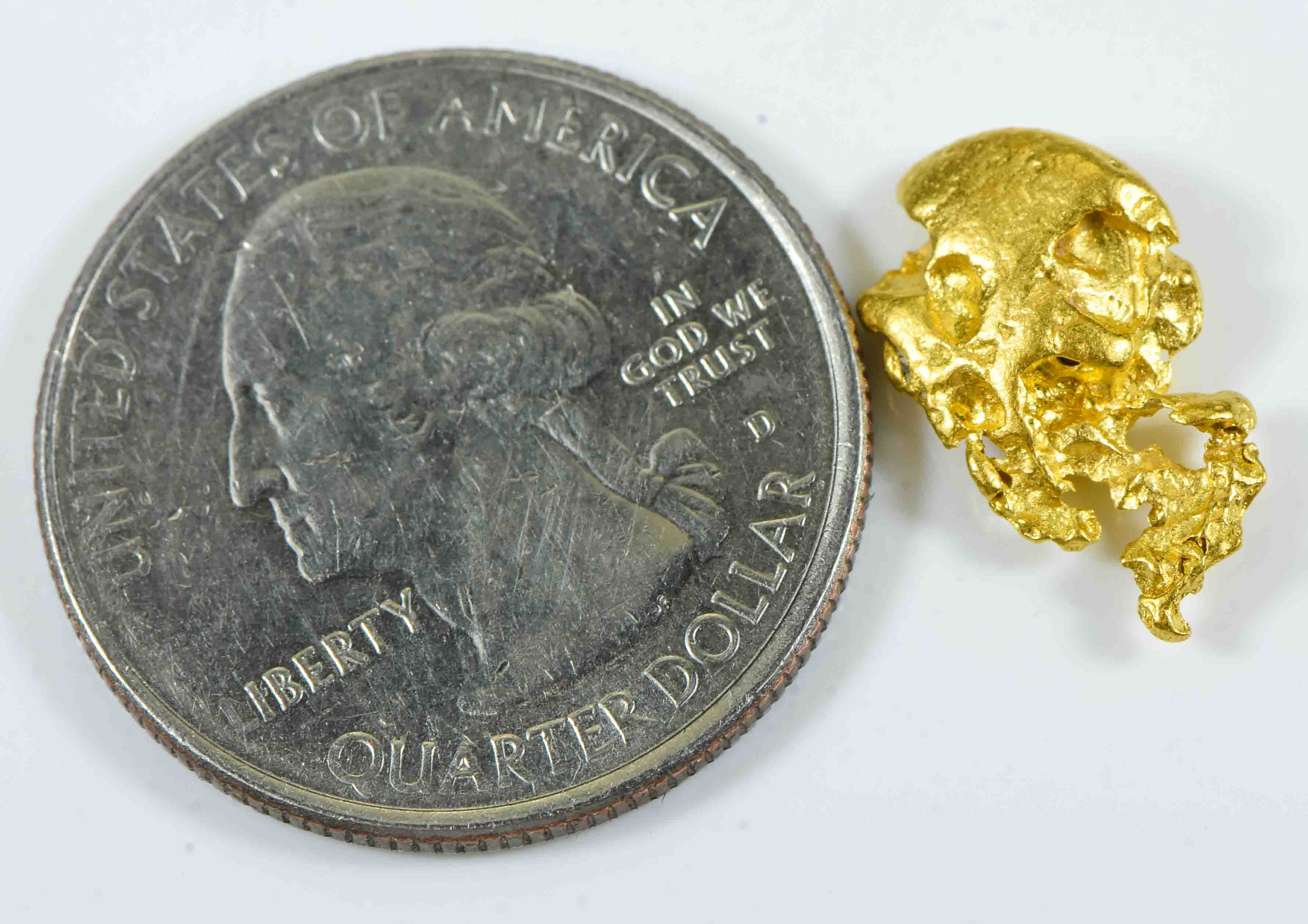 #911 Natural Gold Nugget Australian 2.73 Grams Genuine