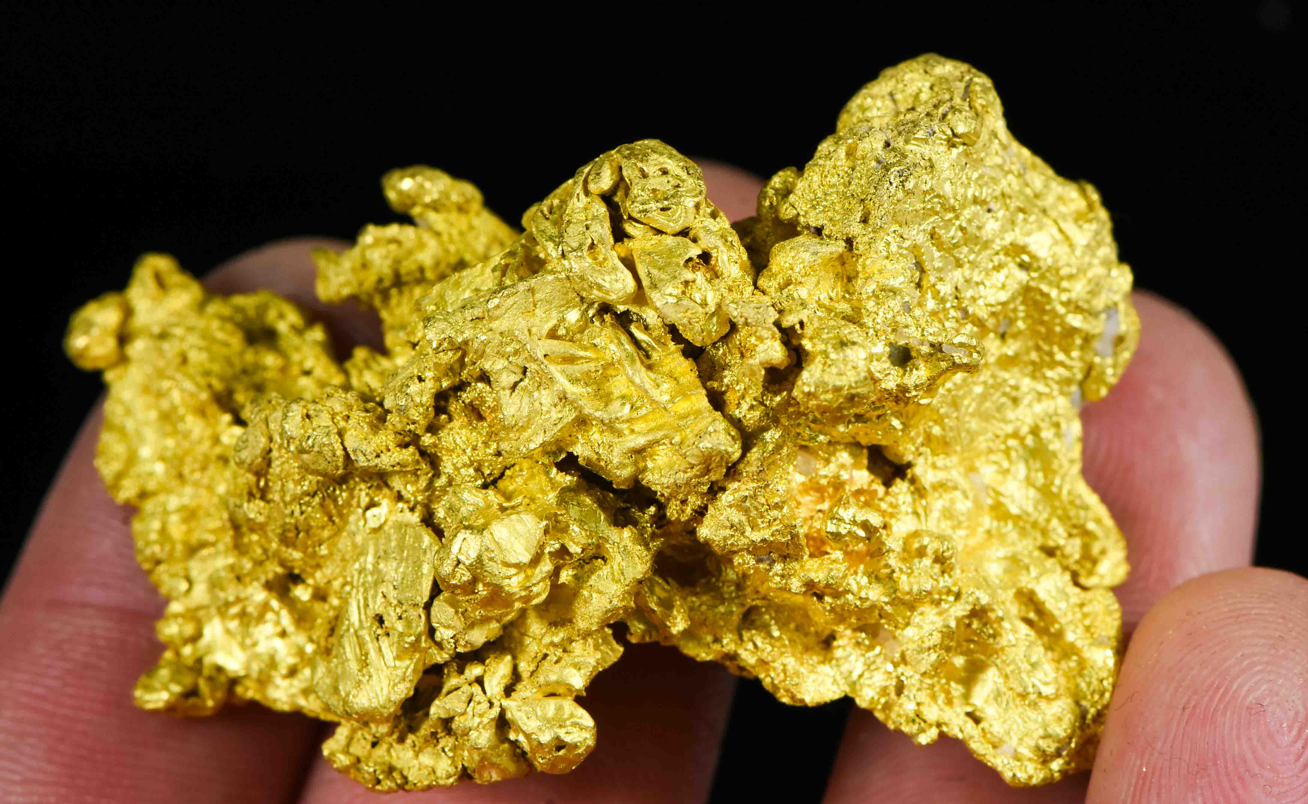 Large Natural Gold Nugget Australian 134.55 Grams 4.33 Troy Ounces Very Rare