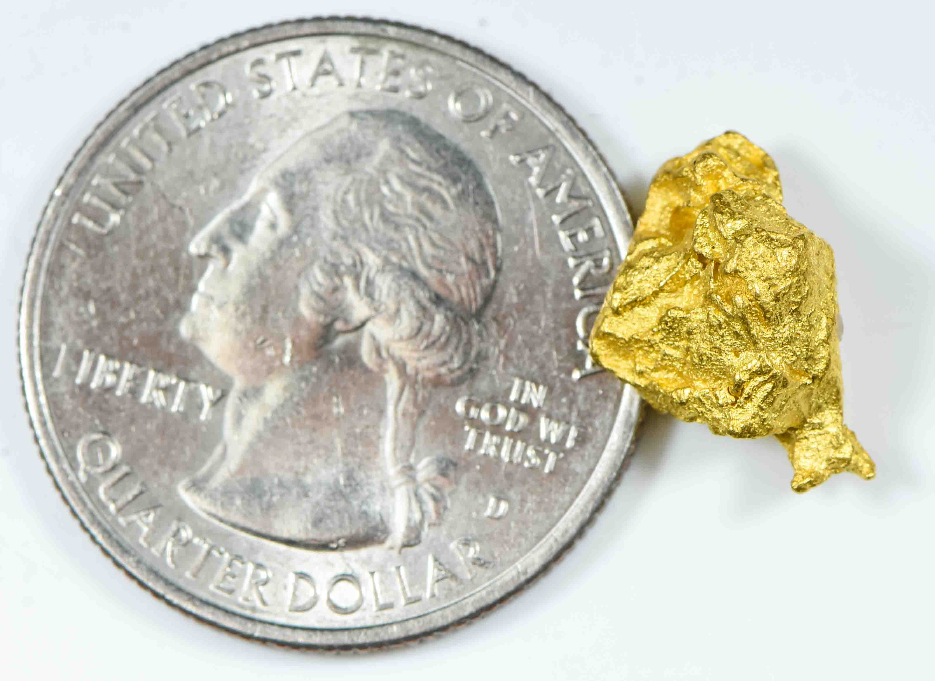 #983 Natural Gold Nugget Australian 4.13 Grams Genuine