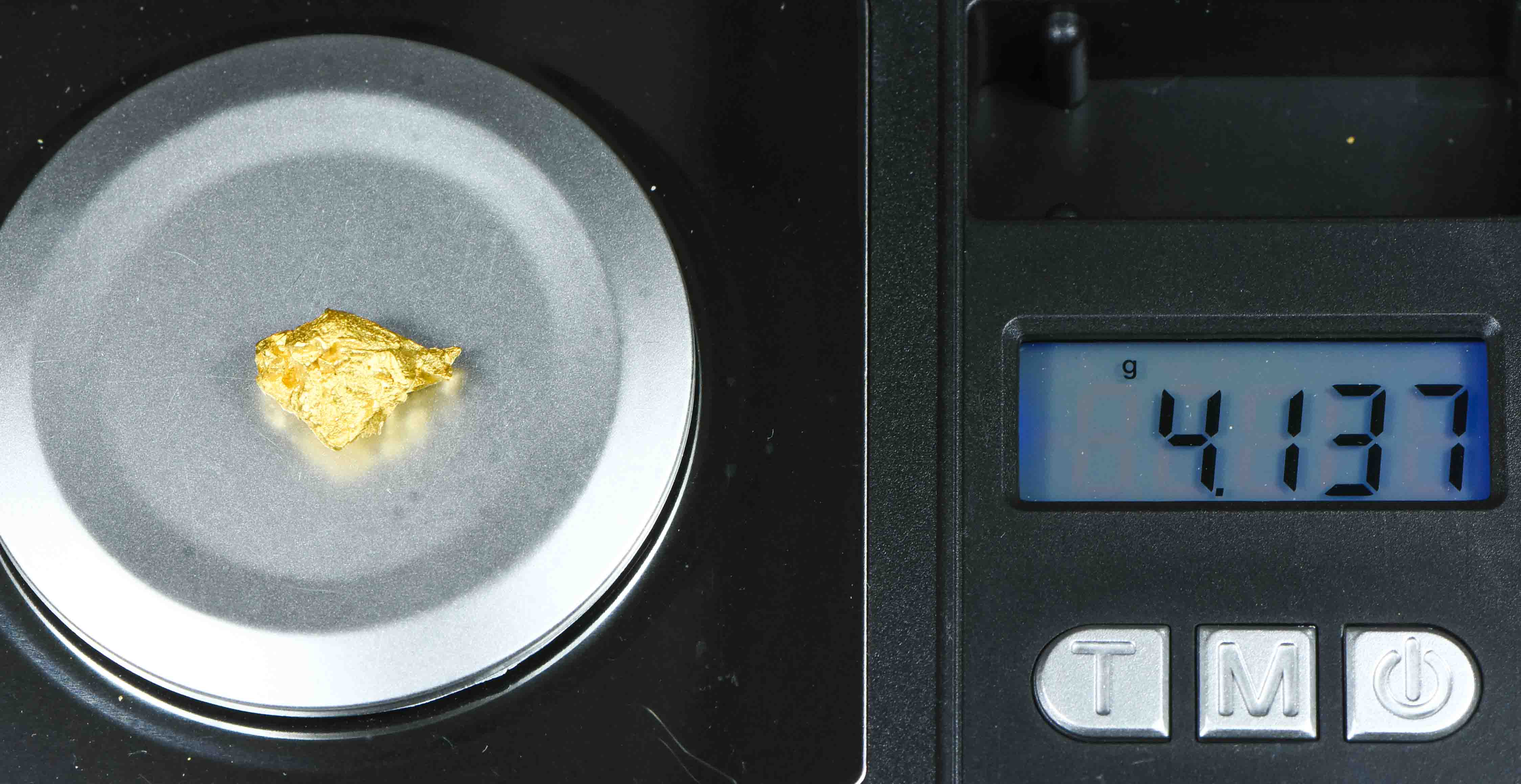 #983 Natural Gold Nugget Australian 4.13 Grams Genuine