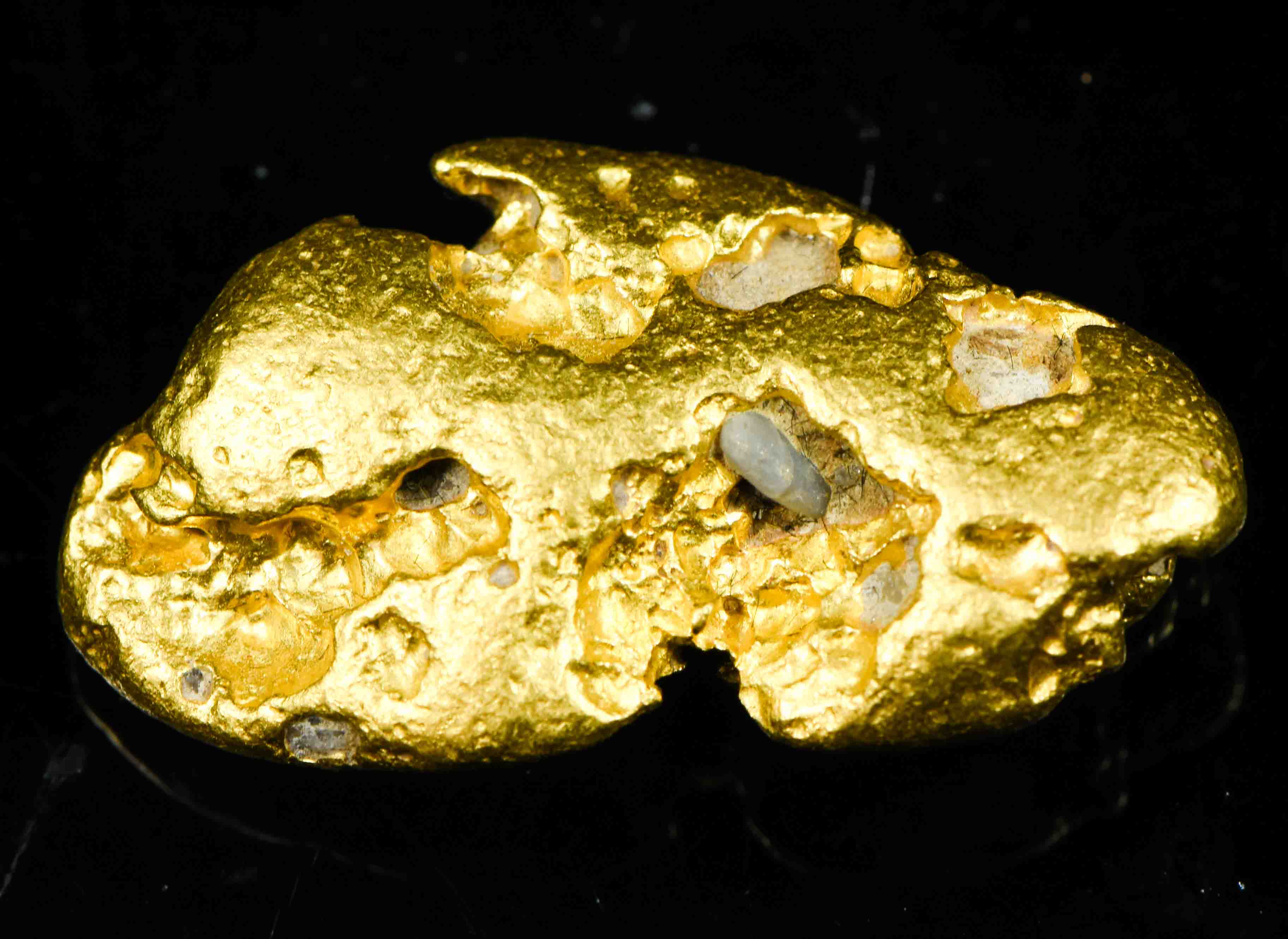 #1207 Natural Gold Nugget Australian 28.80 Grams Genuine